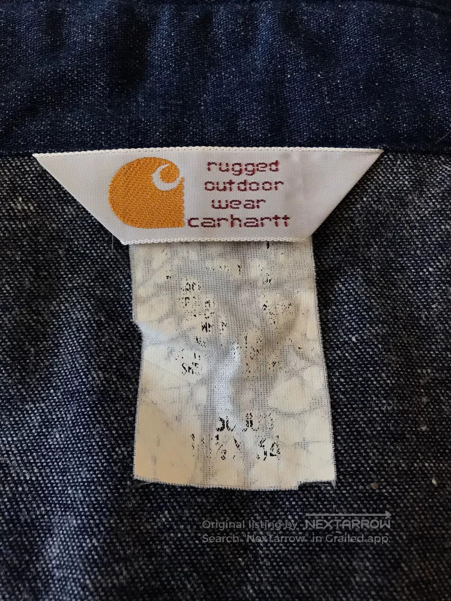 Carhartt 90s Carhartt SU008 Western Denim Shirt. Size US M / EU 48-50 / 2 - 9 Thumbnail
