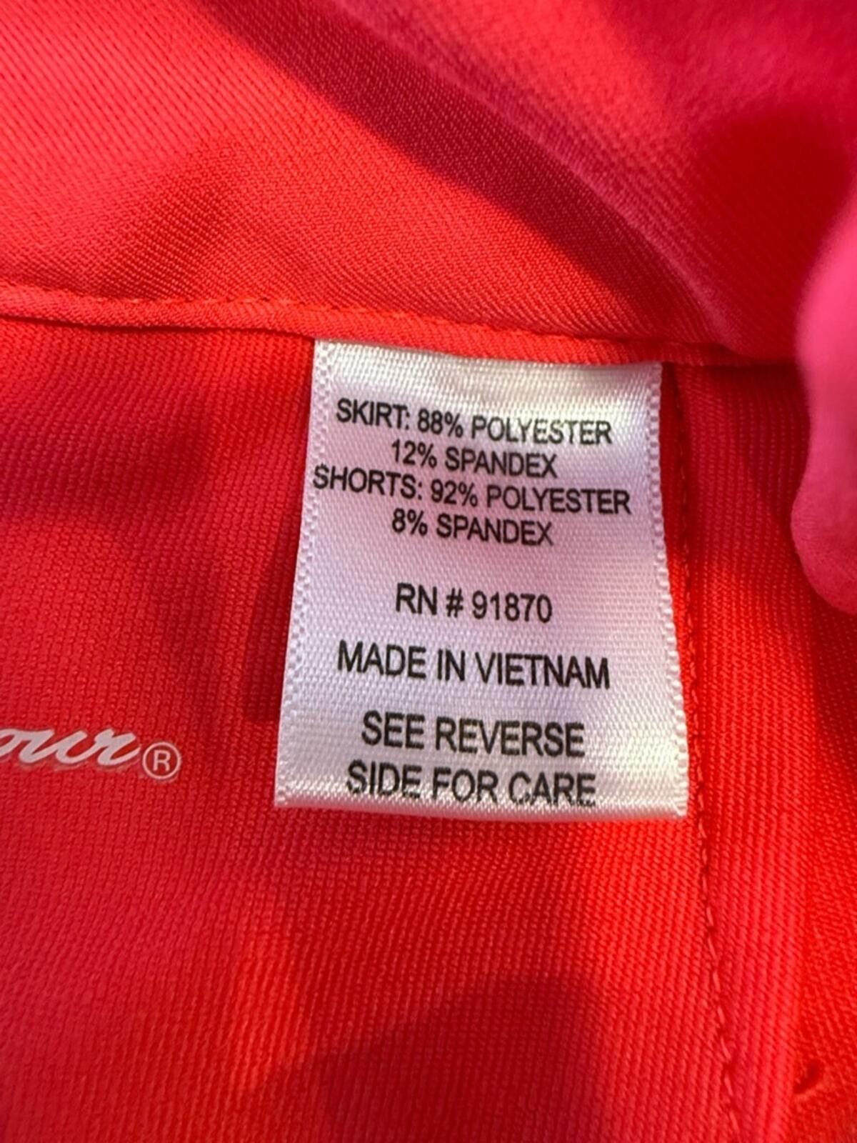 Other Tommy Armour Dri-Logic orange versatile athletic skort SZ 6 Size 28" / US 6 / IT 42 - 7 Thumbnail