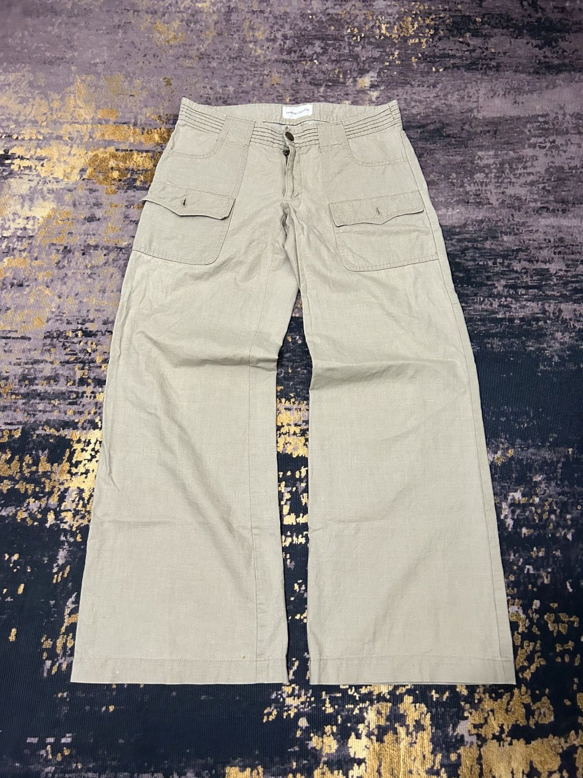 Tsumori Chisato Tsumori Chisato Issey Miyake Wide leg Pants Size US 29 - 3 Thumbnail