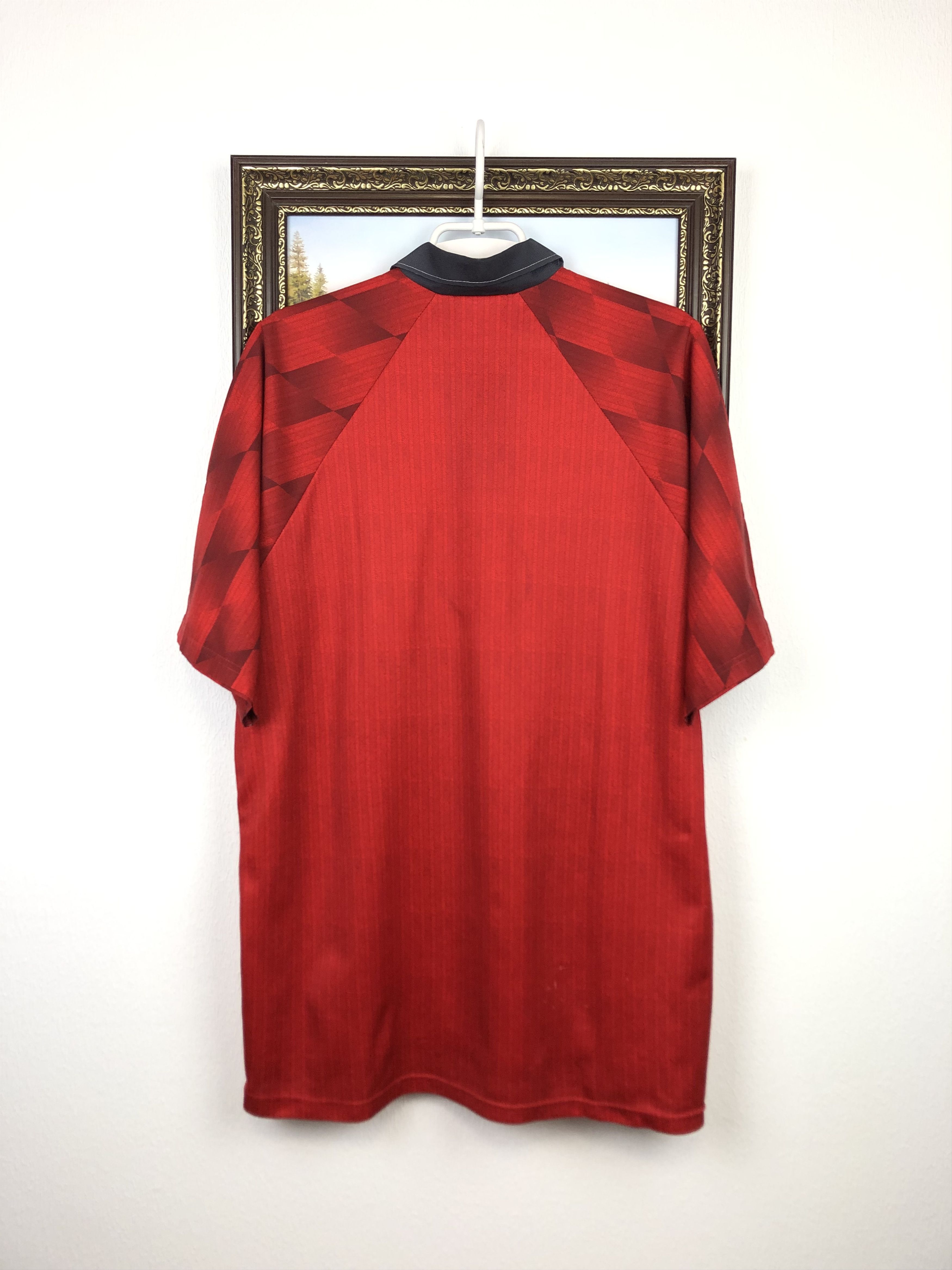 Vintage Manchester United football shirt 1996 Soccer Umbro Jersey Size US XL / EU 56 / 4 - 10 Thumbnail