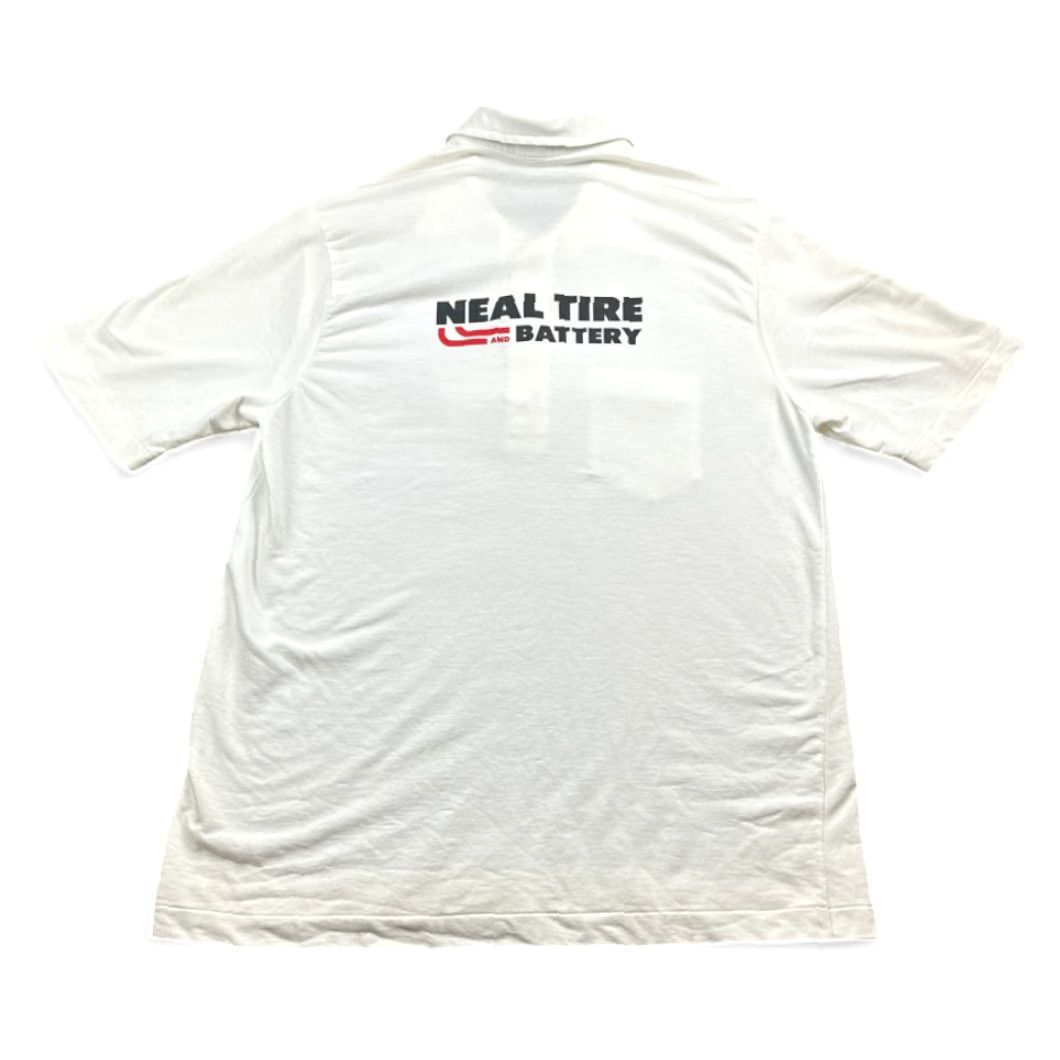 Holloway VINTAGE Holloway Polo Shirt Adult M White Off Road Sprints Cars 1980s USA Cotton Blend Pocket Men Size US M / EU 48-50 / 2 - 3 Thumbnail