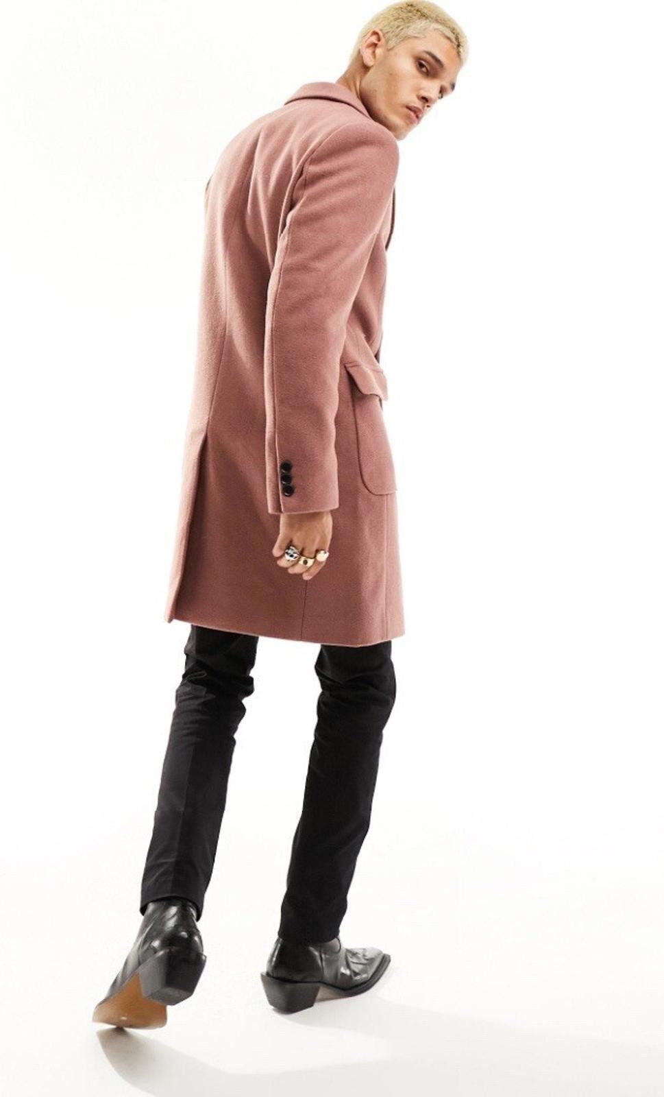Other Devils Advocate longline oversized lapel coat in red-pink Size US XL / EU 56 / 4 - 5 Thumbnail