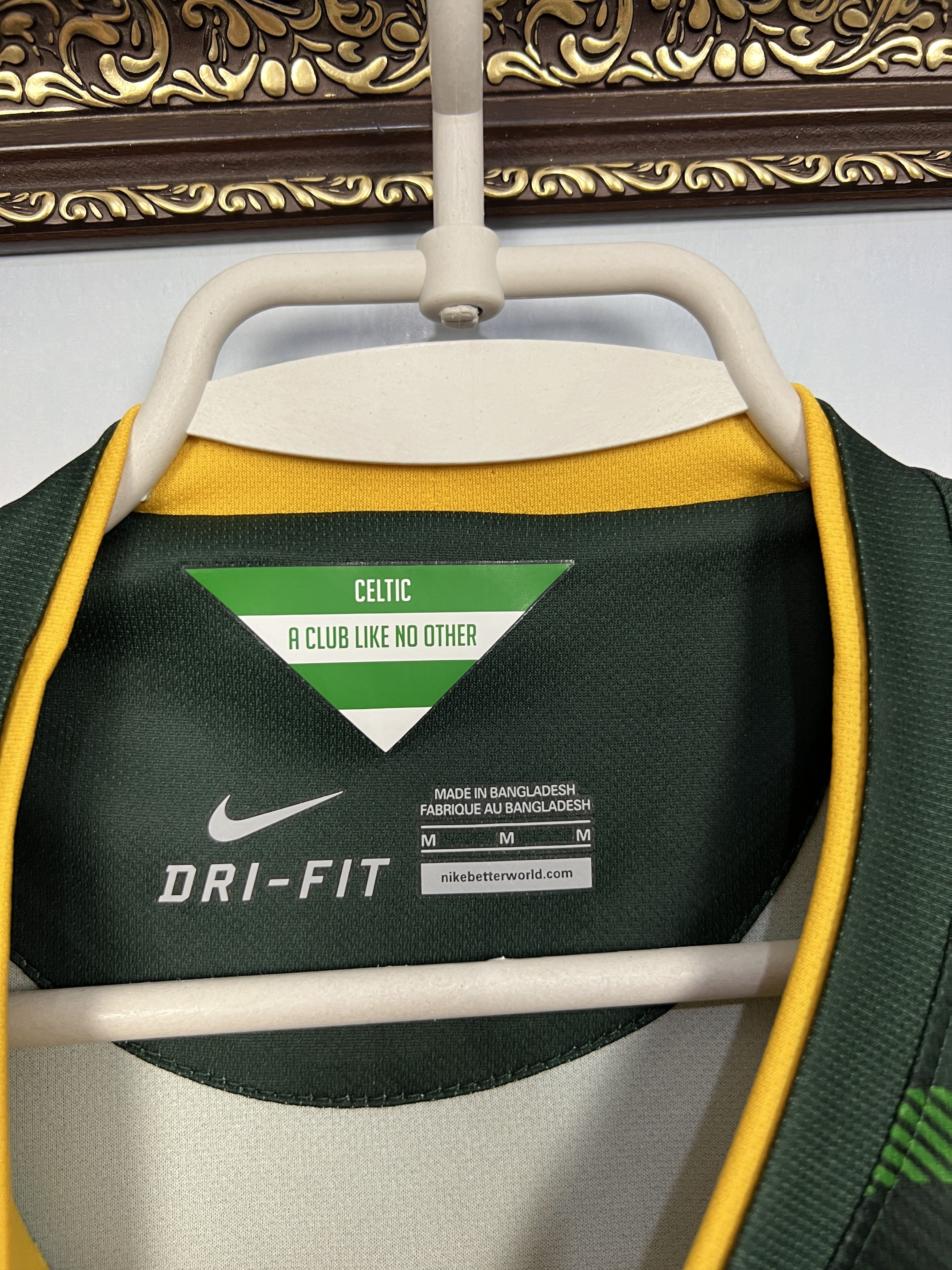 Nike Celtic football shirt Player Issue Long Sleeve Jersey Trikot Size US M / EU 48-50 / 2 - 7 Thumbnail