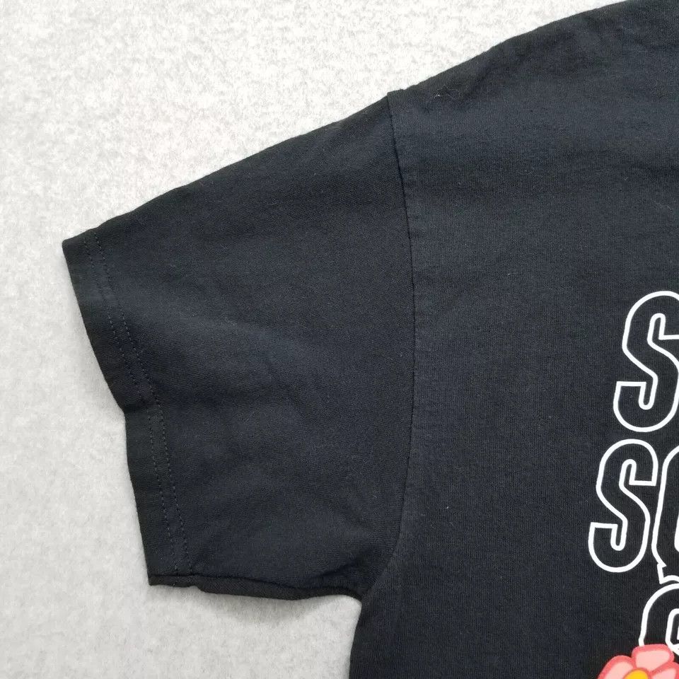 Nickelodeon SpongeBob Shirt Mens Large Black Short Sleeve Crew Neck Size US L / EU 52-54 / 3 - 4 Thumbnail