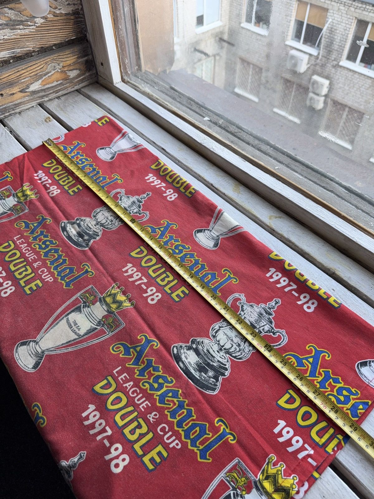 Other Vintage Faded Arsenal Double 1997-98 Pillow Case Fan Decor Size ONE SIZE - 8 Thumbnail