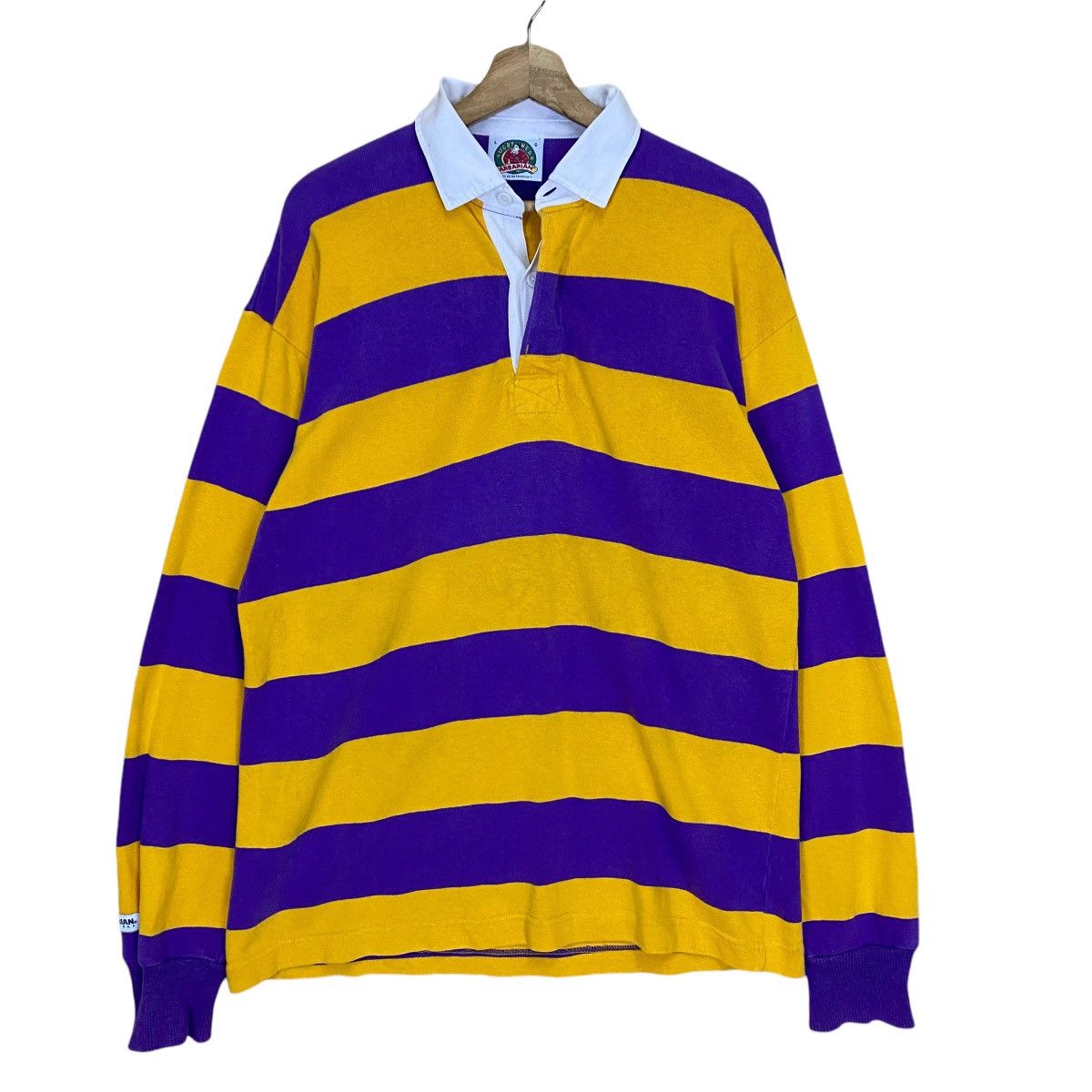 Barbarian VINTAGE 90s BARBARIAN RUGBY WEAR POLOS Size US L / EU 52-54 / 3 - 1 Thumbnail