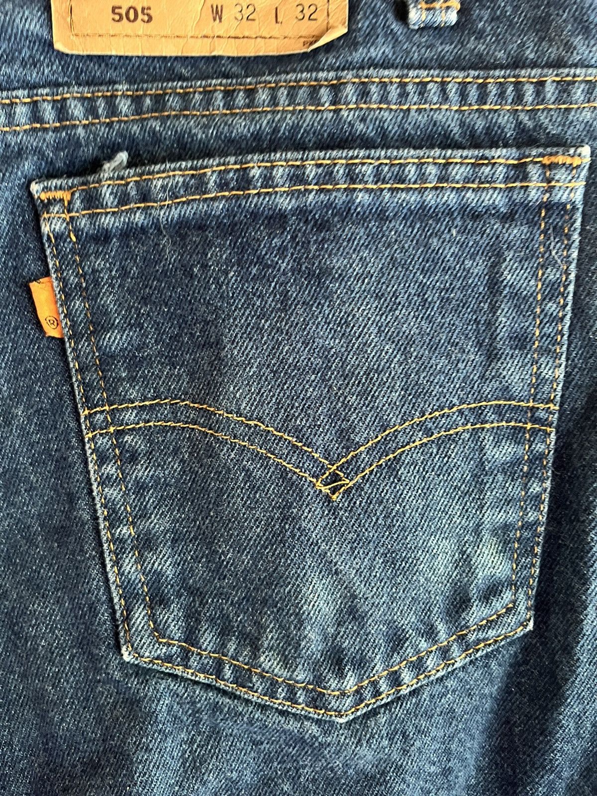 Levi's Vintage Cropped Levi’s Orange Tab 505 32x28 Size US 32 / EU 48 - 7 Thumbnail