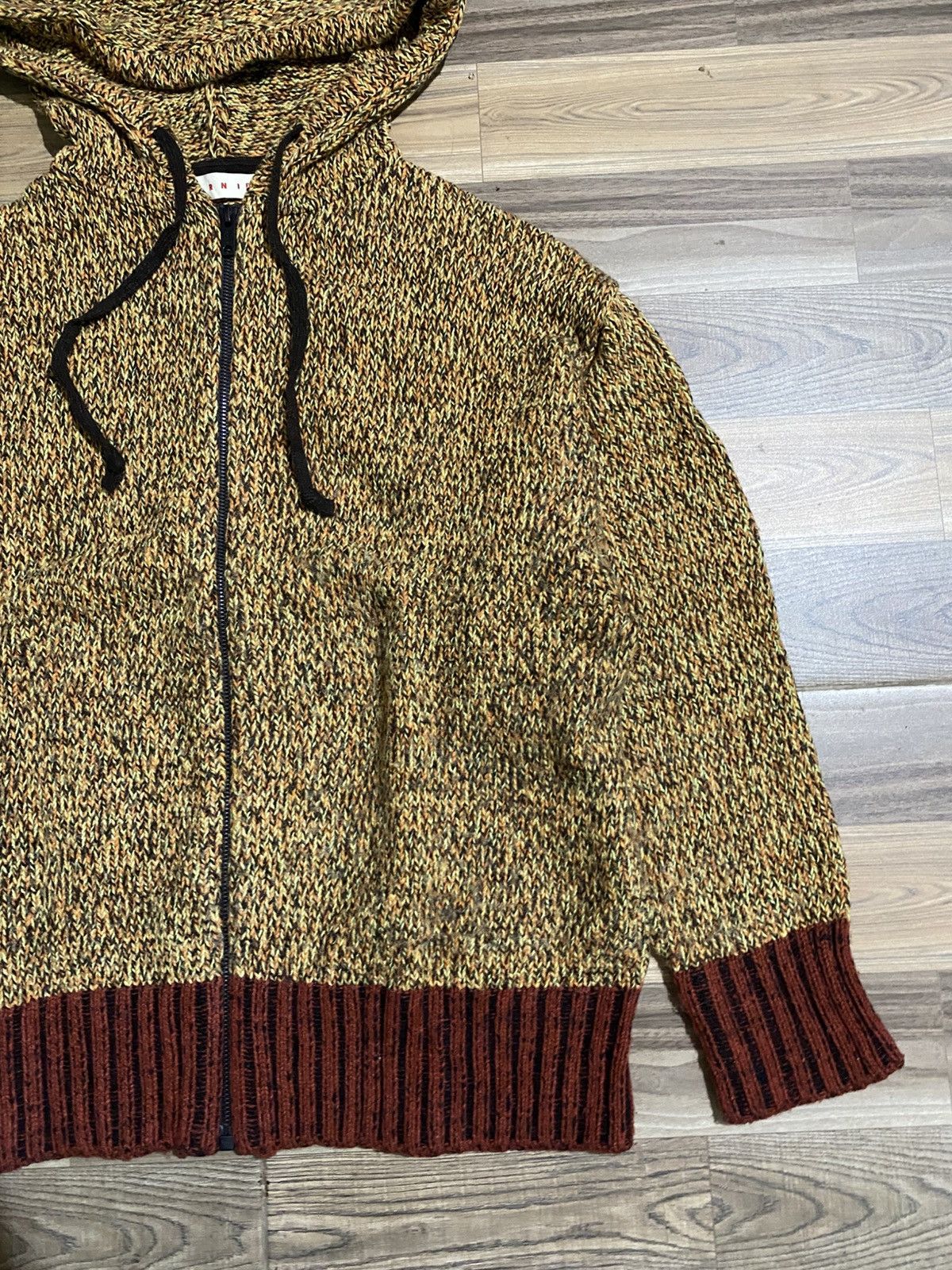 Marni × Uniqlo UNIQLO X MARNI KNIT ZIPPER HOODIES Size S / US 4 / IT 40 - 3 Thumbnail