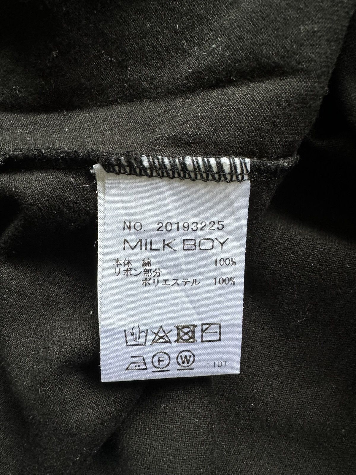 Japanese Brand AW19 Milkboy '' Forbidden Milkboy'' polo long sleeve Size US M / EU 48-50 / 2 - 12 Thumbnail