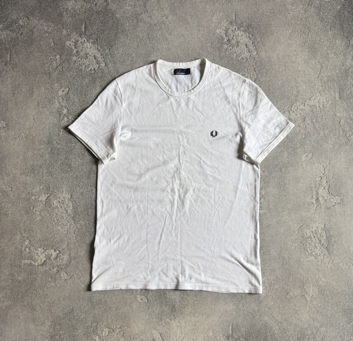 Fred Perry Fred Perry L casual white tee tshirt Size US L / EU 52-54 / 3 - 7 Thumbnail