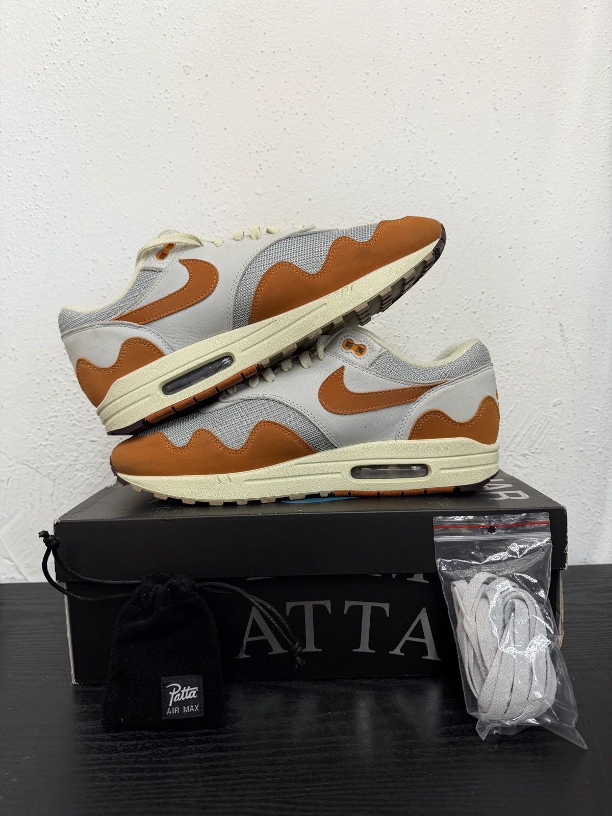 Patta Patta Nike Air Max 1 Monarch Size US 11 / EU 44 - 3 Thumbnail