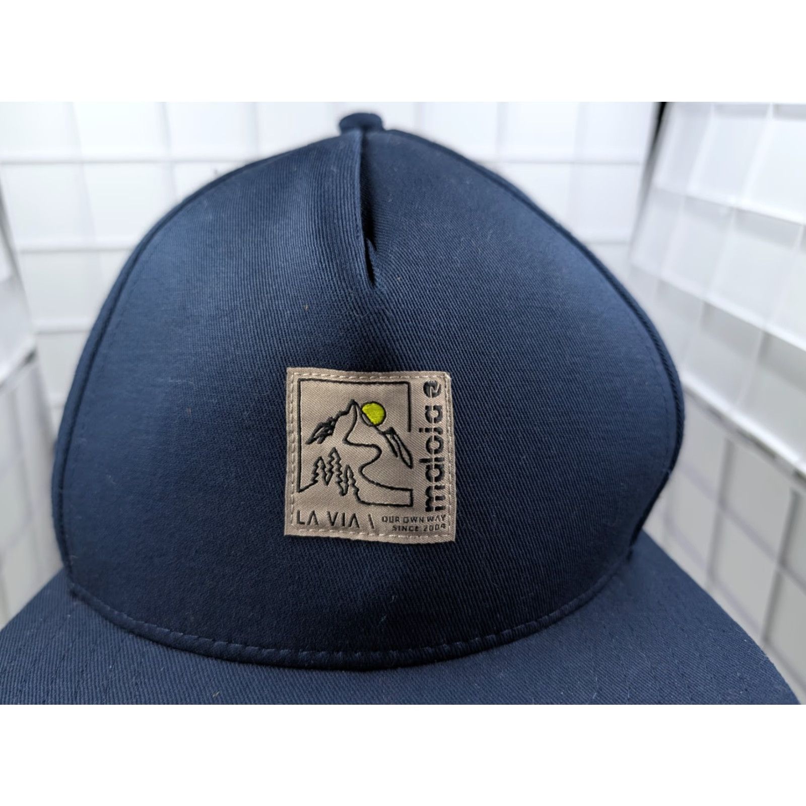 Essentials Maloja Street Essentials Spitzberg Snapback Hat Cap Blue NEW OSFM Size ONE SIZE - 2 Thumbnail