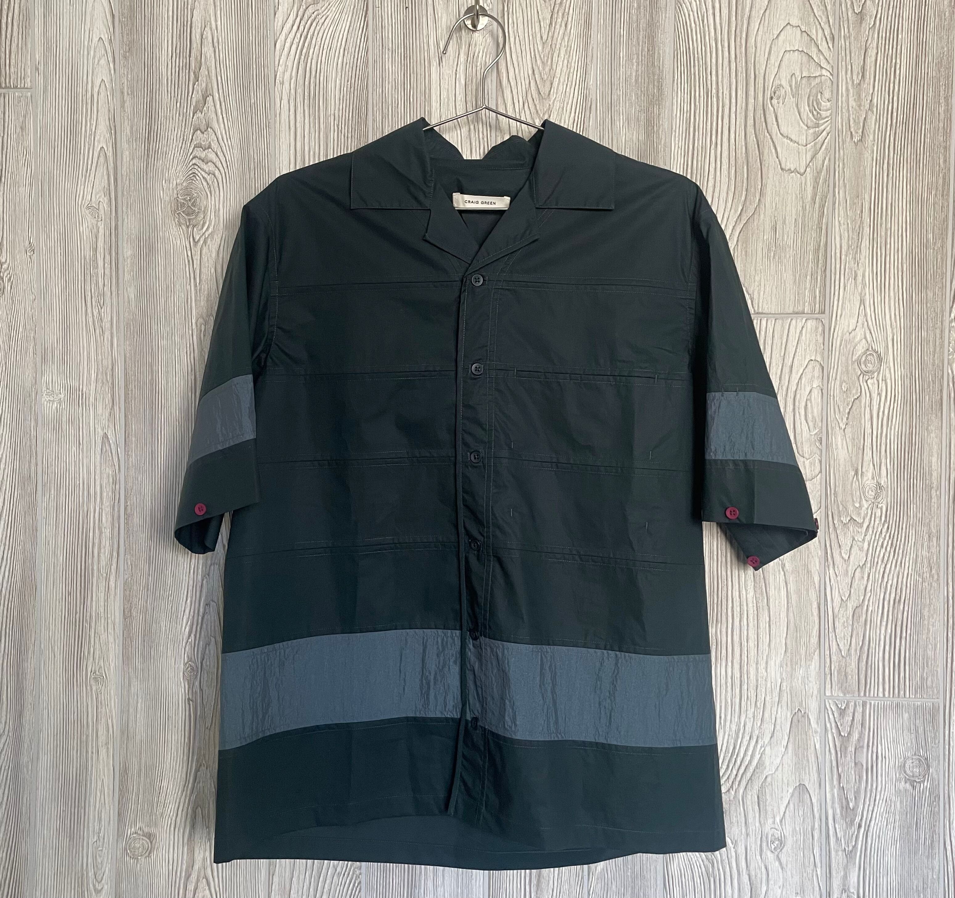 Craig Green Craig Green Paneled Short-Sleeve Shirt Size US S / EU 44-46 / 1 - 1 Thumbnail