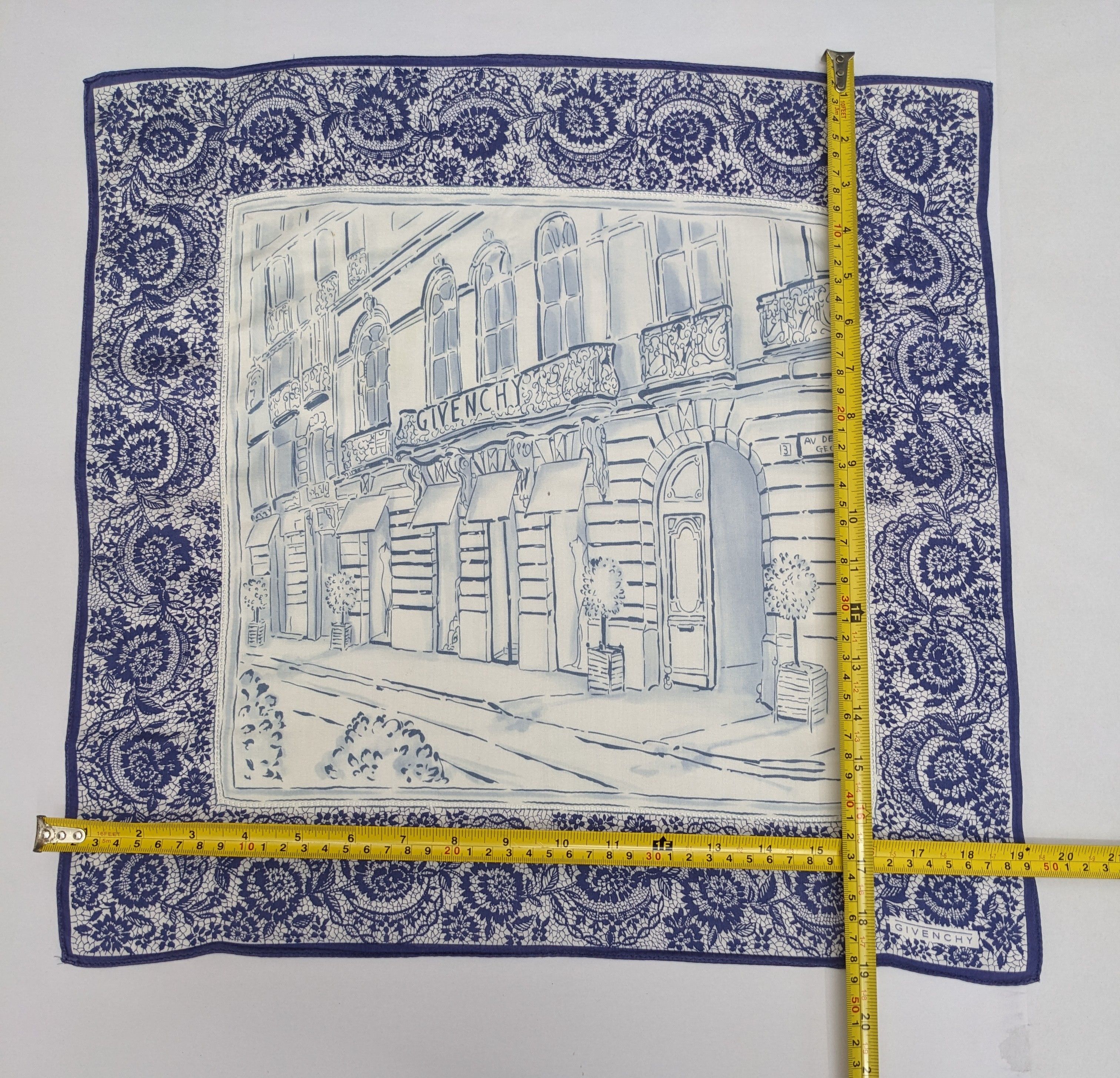 Givenchy GIVENCHY Paris Avenue George V Boutique Store Facade Lace Size ONE SIZE - 5 Thumbnail