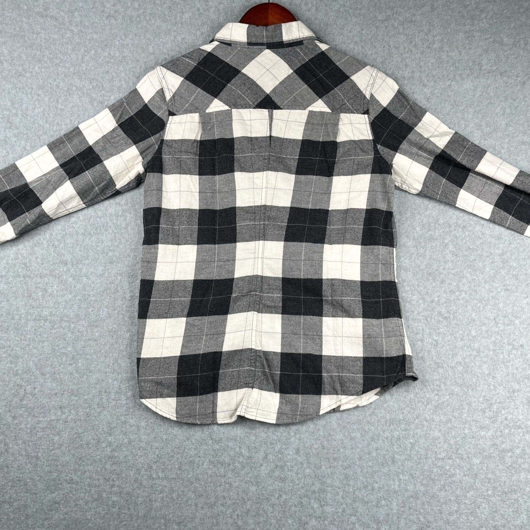 Pendleton Pedleton Shirt Womens Small Gray Black Buffalo Check Casual Pocket Size S / US 4 / IT 40 - 7 Thumbnail