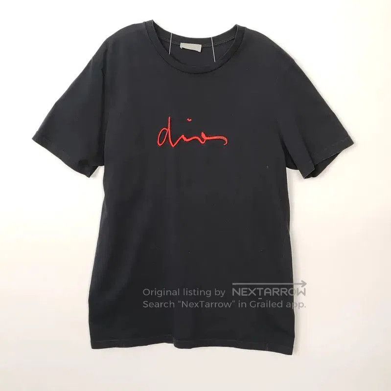 Dior Dior Black Cotton Men's T-Shirt . Size US L / EU 52-54 / 3 - 1 Thumbnail