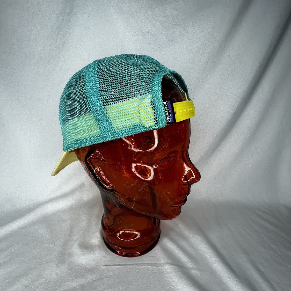 Patagonia Patagonia Yellow/Teal Trucker SnapBack Hat Size ONE SIZE - 5 Thumbnail