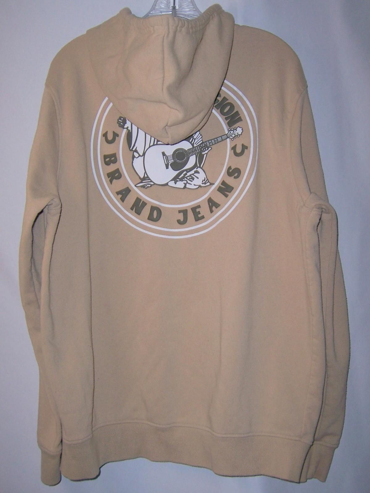 True Religion True Religion Buddha Seal Zip Hoodie - XL - Scuffed Beige Size US XL / EU 56 / 4 - 6 Thumbnail