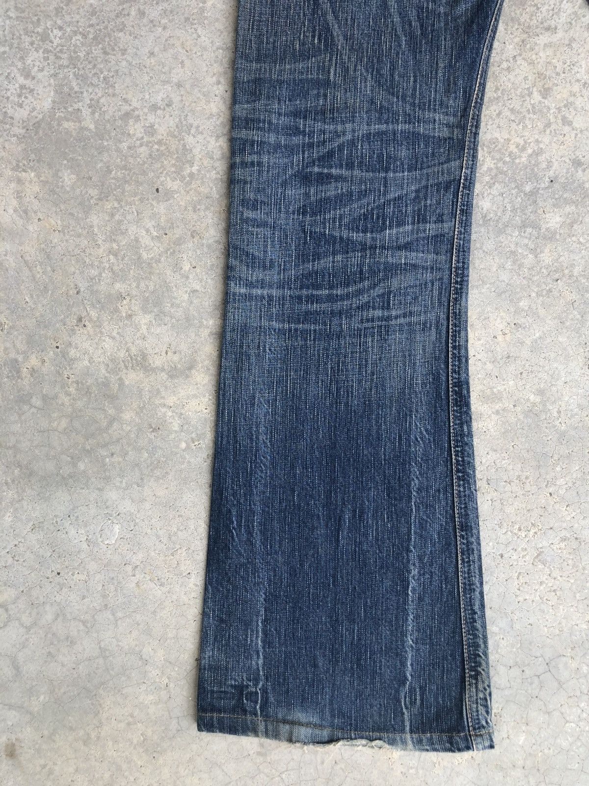 If Six Was Nine Japanese Edwin 503 Flared Jeans Distressed Jeans Size US 32 / EU 48 - 11 Thumbnail