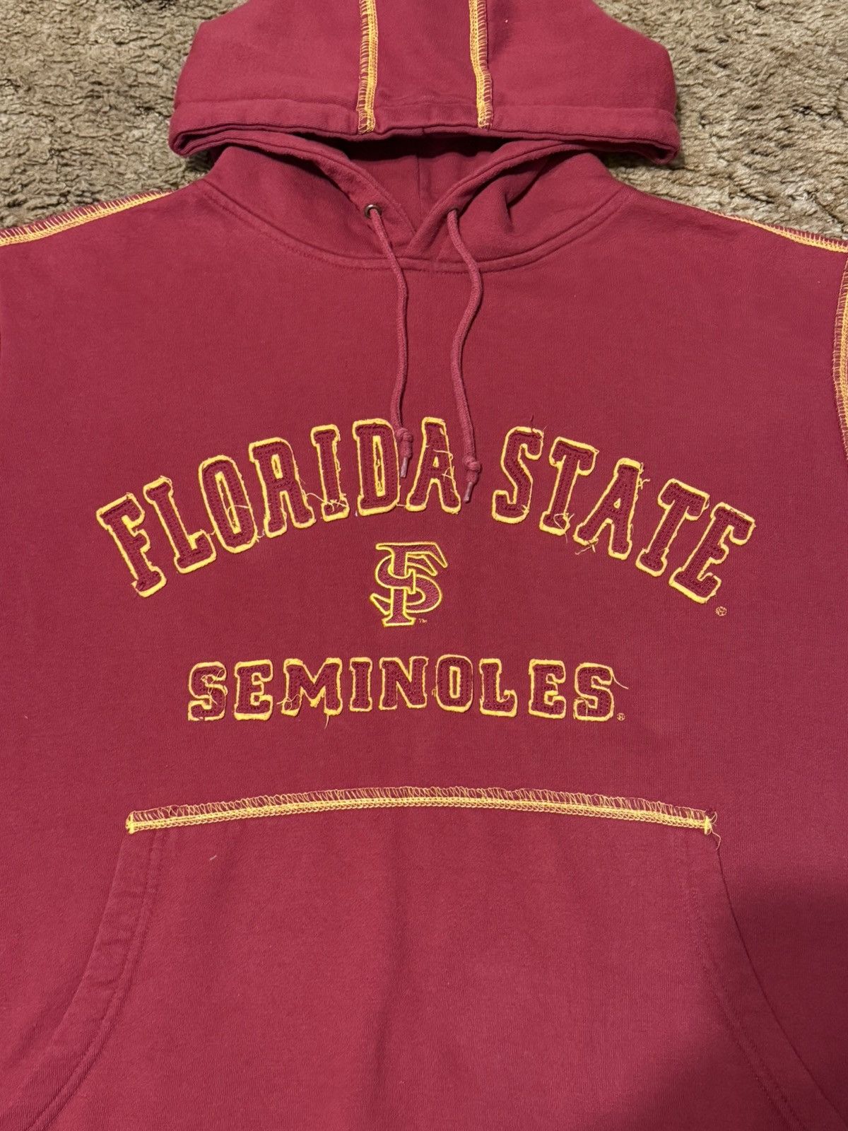 Champs Sport Florida State Seminoles College Sportswear Hoodie Red XLarge Size US XL / EU 56 / 4 - 2 Thumbnail
