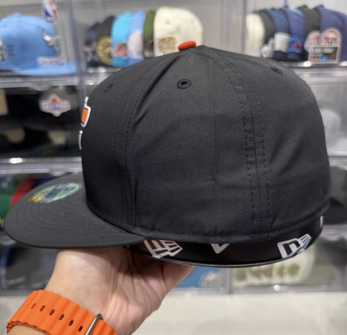 New Era New Era MLB Baltimore Orioles Flat Brim Baseball Cap J32 Size ONE SIZE - 2 Thumbnail