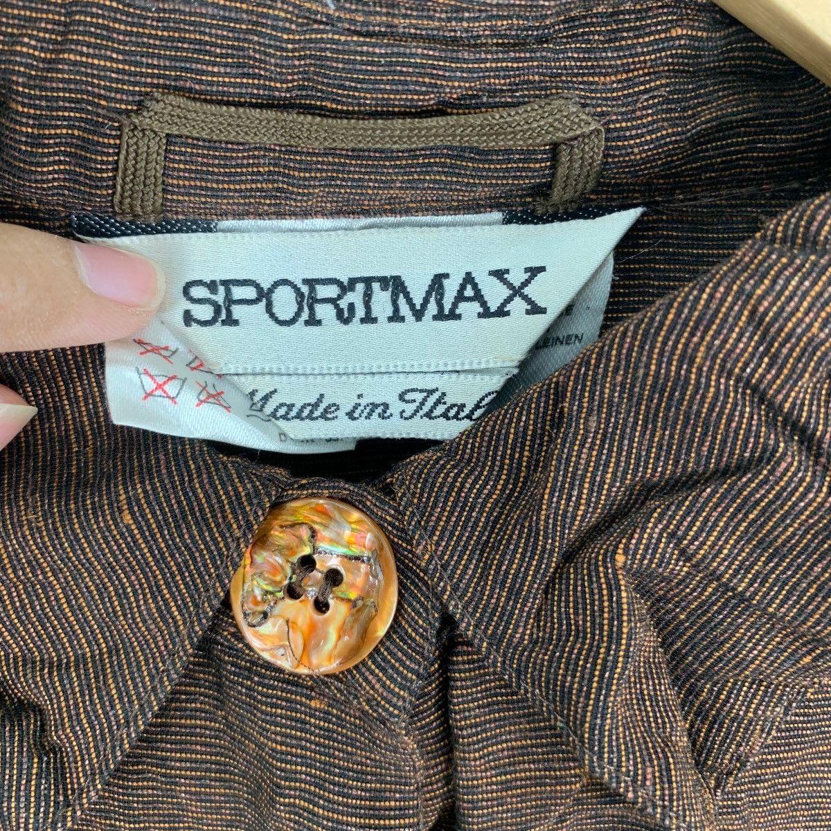 Max Mara Vintage MAX MARA SPORTMAX Collection Button Up Coat Jacket Size S / US 4 / IT 40 - 7 Thumbnail