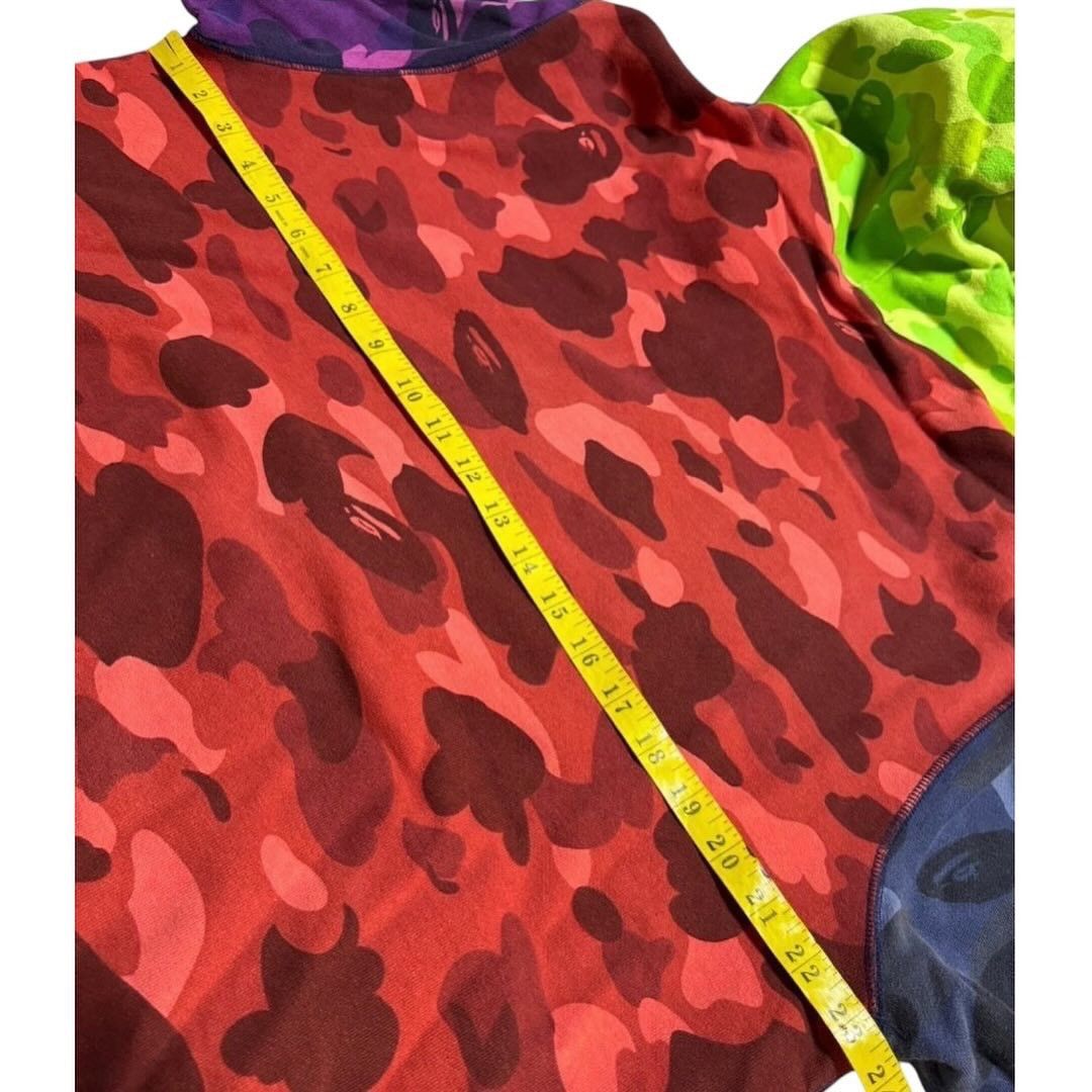 Bape BAPE Mix Camo Full zip hoodie Size US XXL / EU 58 / 5 - 2 Thumbnail