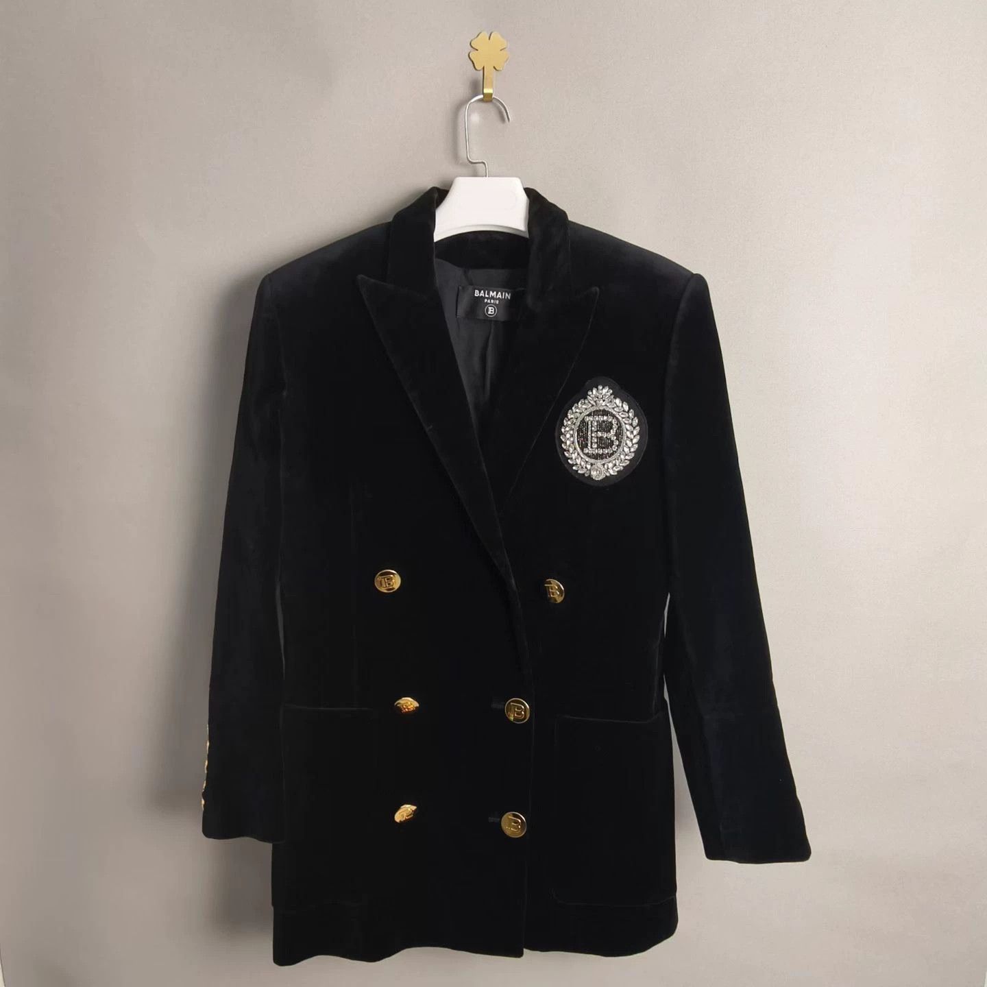 Balmain Balmain crystal blazer 38 99 new Size XS / US 0-2 / IT 36-38 - 1 Thumbnail