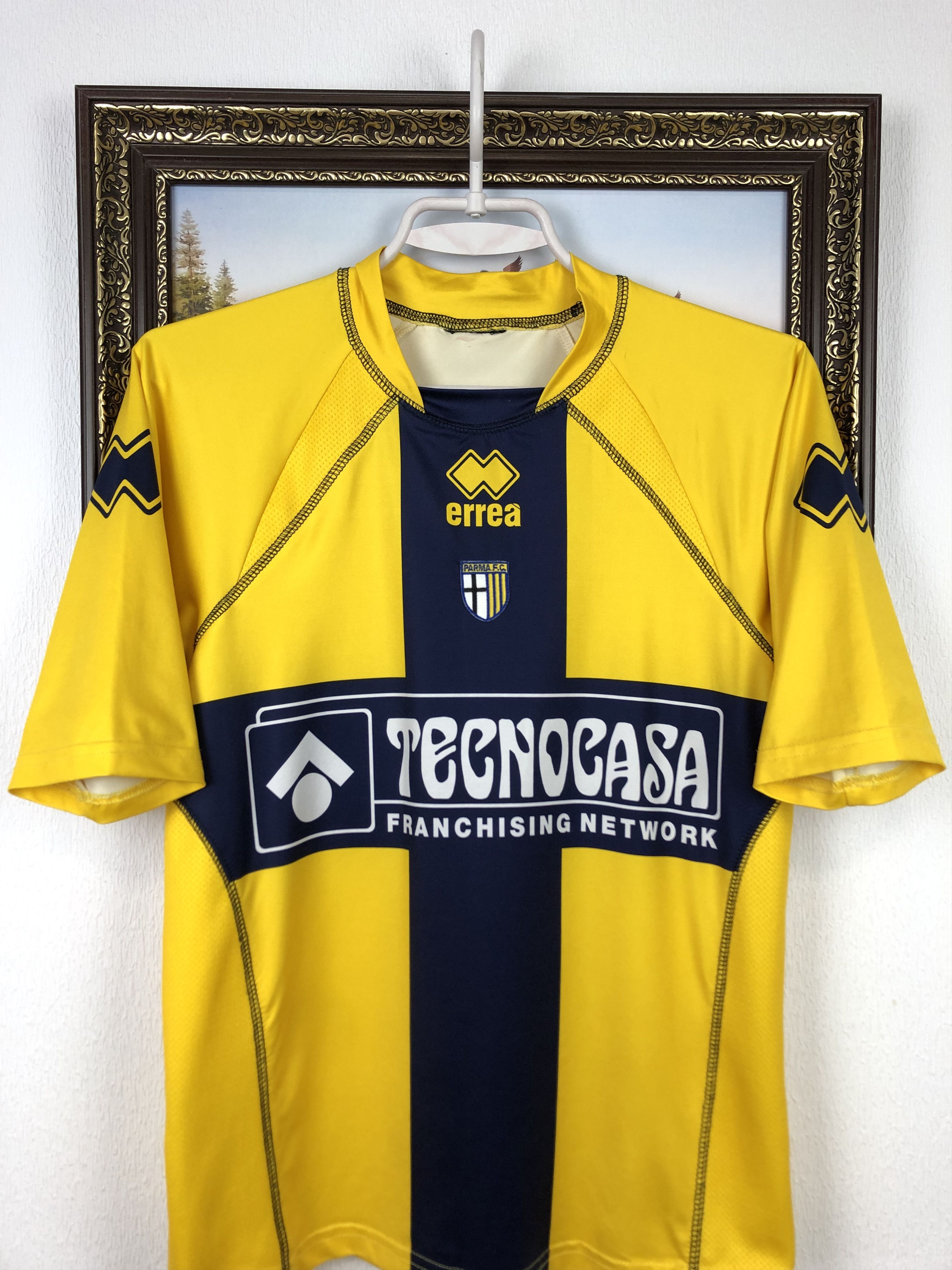 Errea Parma football shirt 2005 Errea Maglia Size Boys Kids Tee Size US XS / EU 42 / 0 - 2 Thumbnail