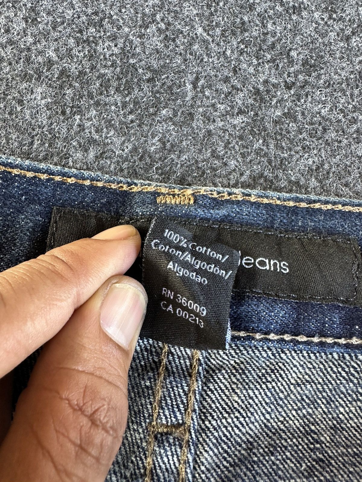 Calvin Klein × Designer × Vintage Vintage Calvin Klein Denim Big Size D275 Size US 40 / EU 56 - 13 Thumbnail