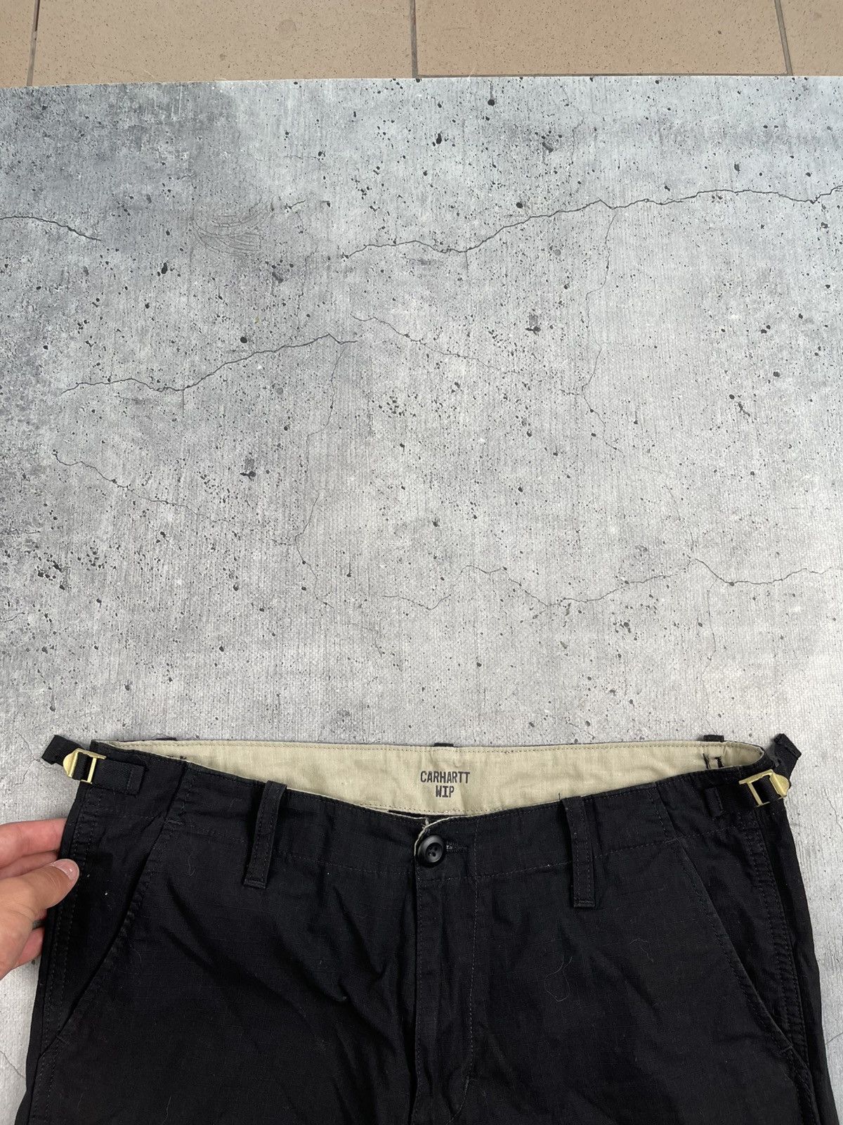 Carhartt Carhartt WIP Cargo Regular Pant Baggy Ripstop Size US 32 / EU 48 - 7 Thumbnail