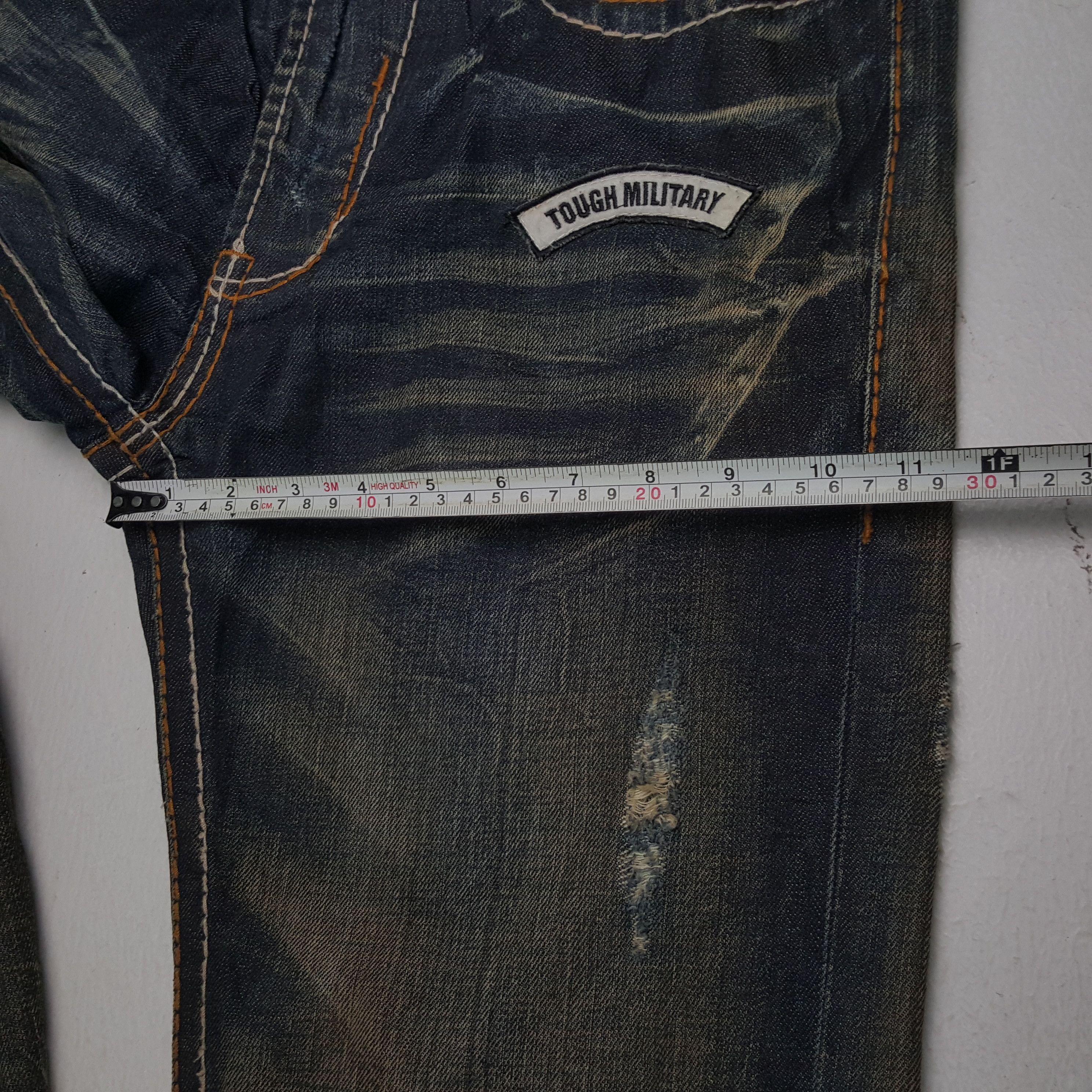 Vintage TOUGH JEANSMITH Streetwear Style Jeans Size US 31 - 9 Thumbnail
