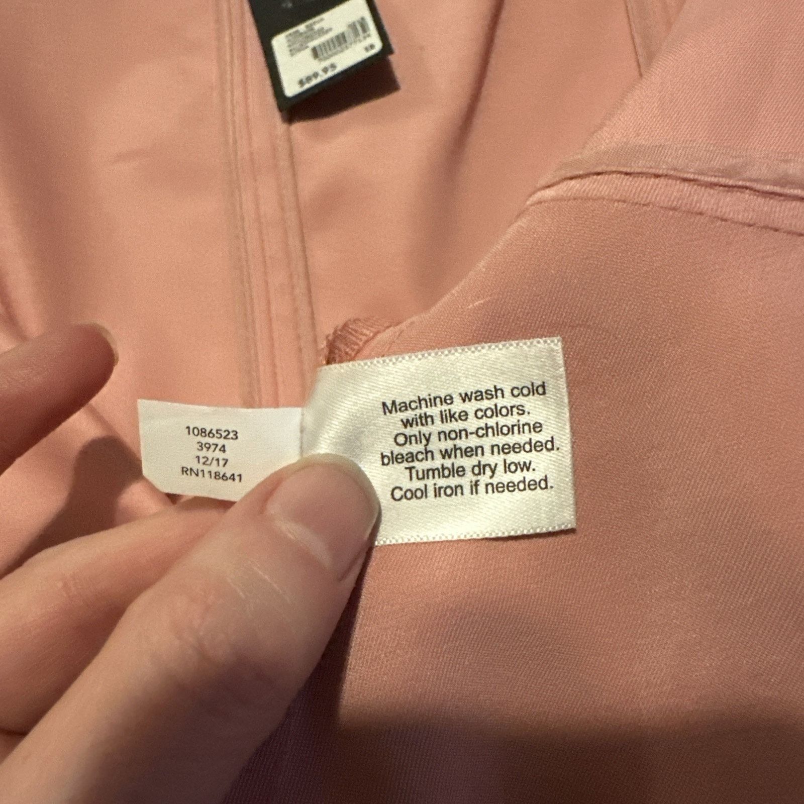Other Lane Bryant Double Weave Stretch Jacket Blazer Pink 18 NWT Size XXL / US 16-18 / IT 52-54 - 9 Thumbnail