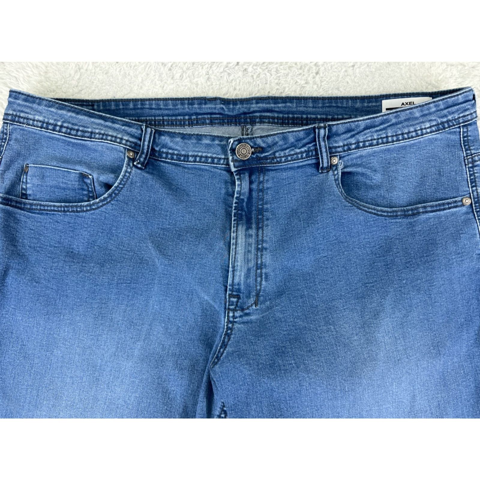 Buffalo David Bitton Buffalo David Bitton Jeans Adult 44 Blue Denim Axel Cotton Blend 44x30 Size US 44 / EU 60 - 4 Thumbnail