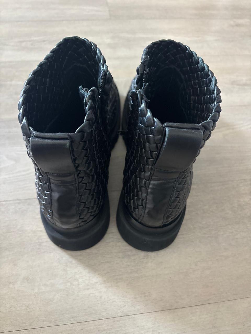 Bottega Veneta $5k Bottega Veneta Lug Ankle Boot Size US 13 / EU 46 - 3 Thumbnail