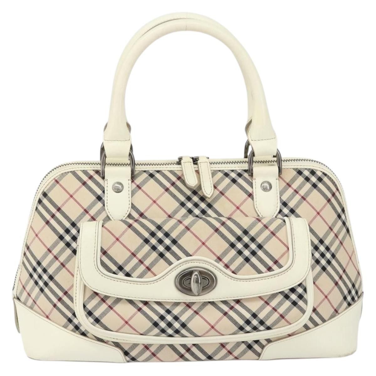 Burberry Burberry Nova Check Handbag Nova Check Canvas Size ONE SIZE - 1 Thumbnail