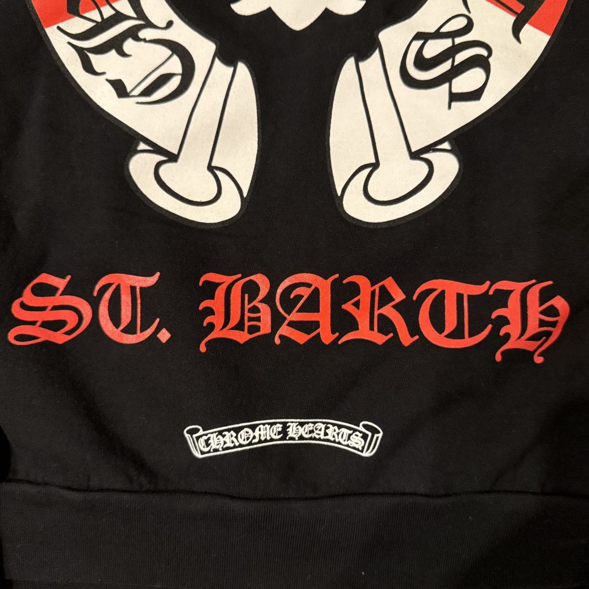 Chrome Hearts St Barth Exclusive Horshoe Logo Hoodie Size US M / EU 48-50 / 2 - 7 Thumbnail
