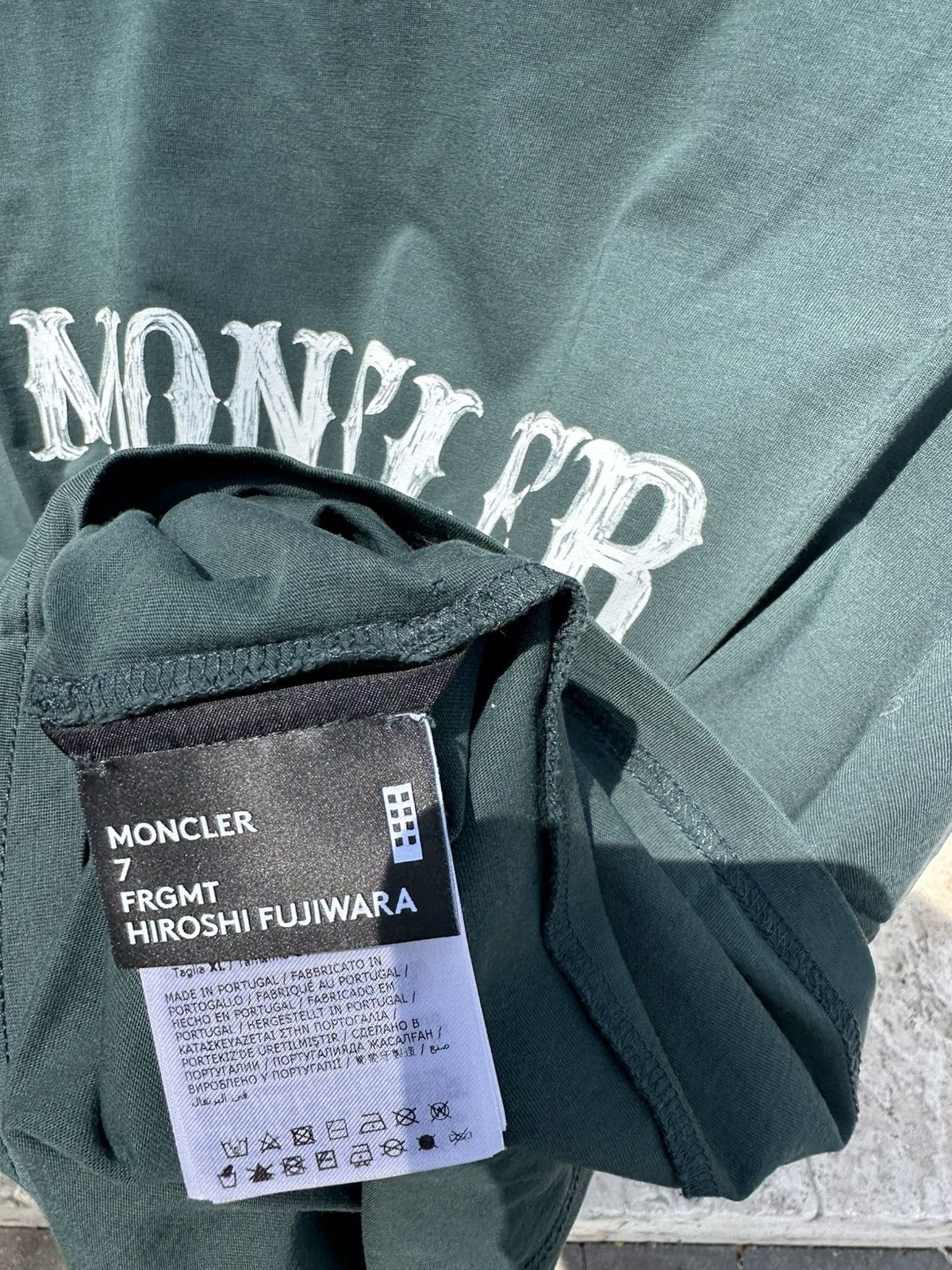 Fragment Design × Moncler × Moncler Genius Moncler x FRGMT SS T-Shirt Size US XL / EU 56 / 4 - 4 Thumbnail