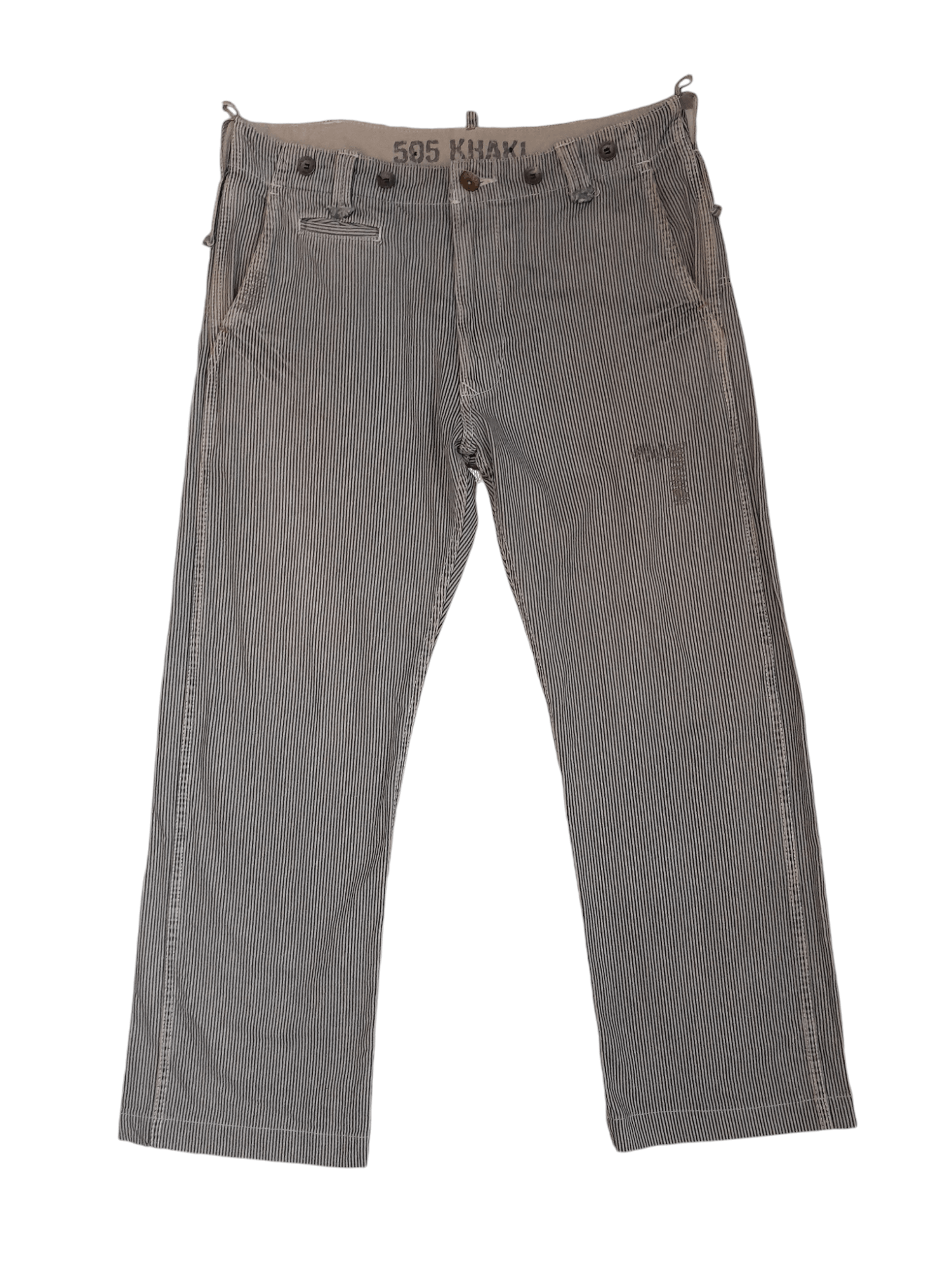 Edwin Edwin 505 Hickory Denim Pant (F349) Waist 34 Size US 34 / EU 50 - 5 Thumbnail