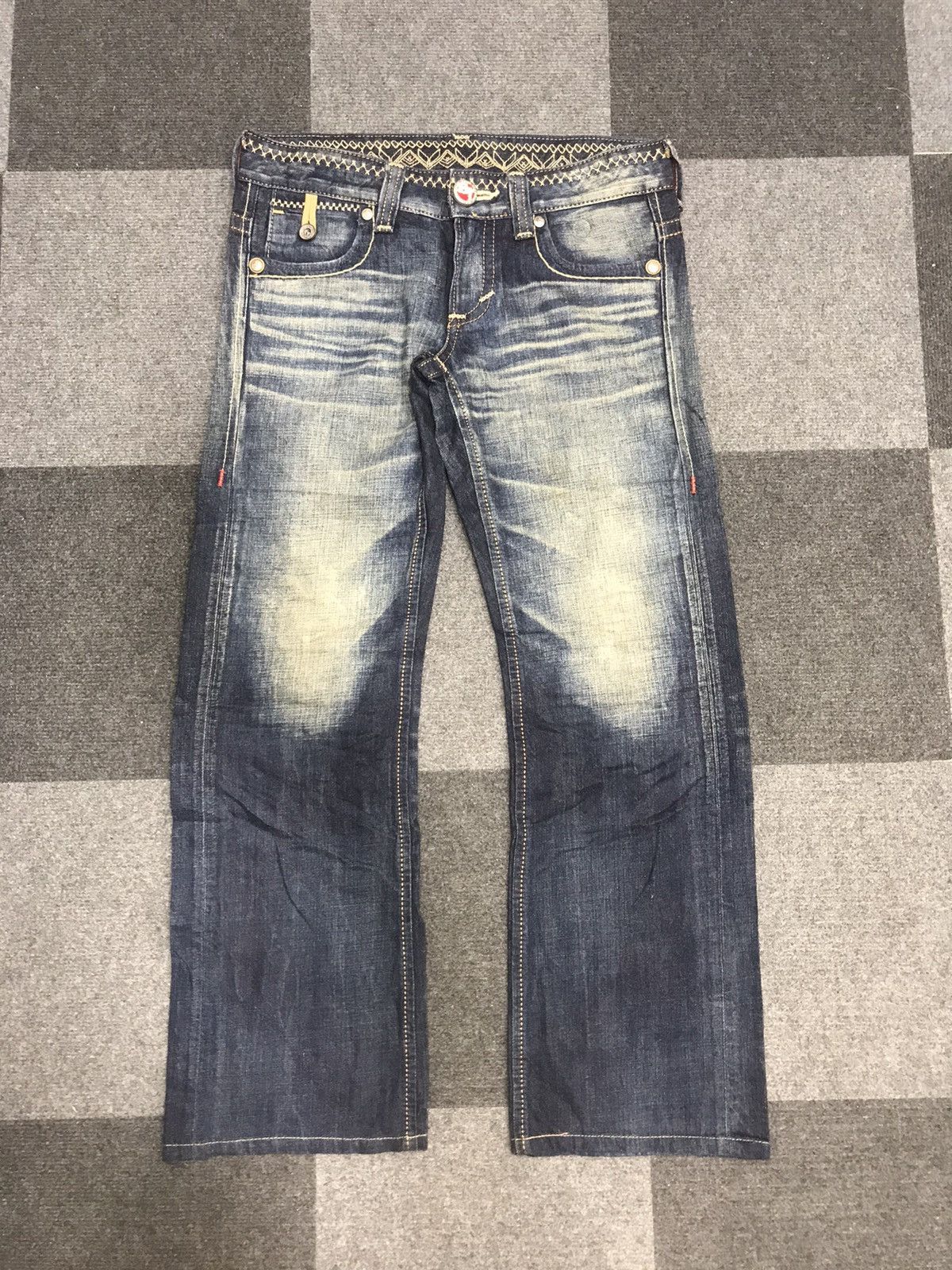 Edwin EDWIN Blue Trip Low Rise Sick Fades Jeans Size US 32 / EU 48 - 3 Thumbnail