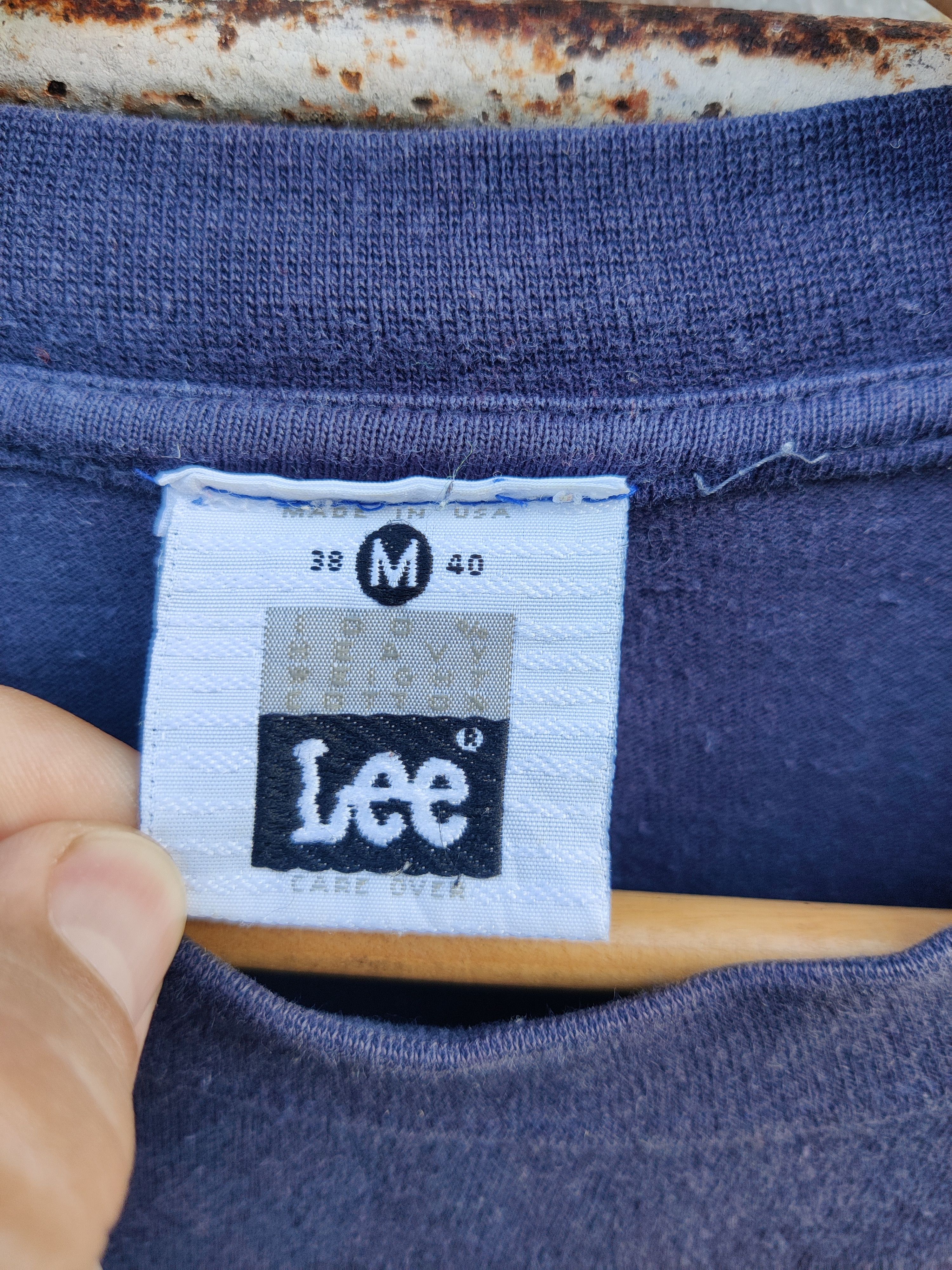 Lee Vintage Lee Spell Out Long Sleeve Brand Shirt Size US M / EU 48-50 / 2 - 4 Thumbnail