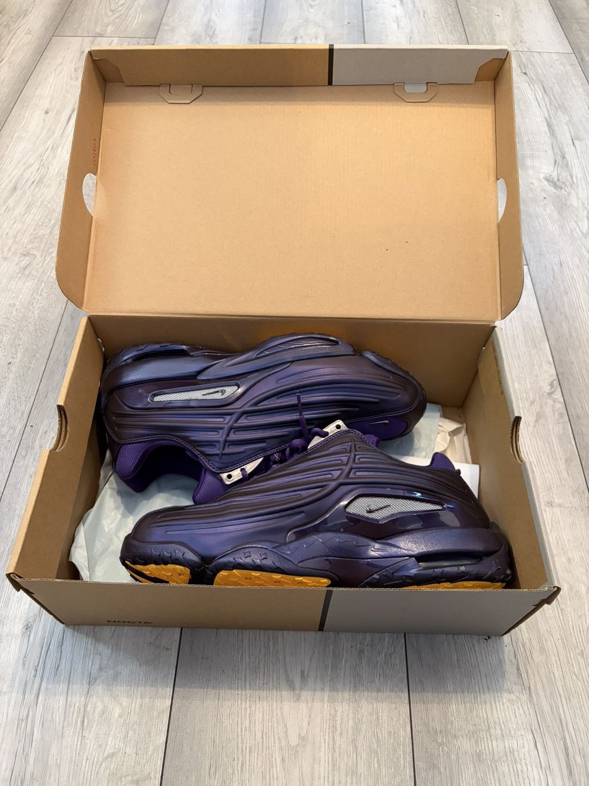 NOCTA Nike x Nocta Hot Step 2 Eggplant - Size 9.5 UK Size US 10.5 / EU 43-44 - 11 Thumbnail