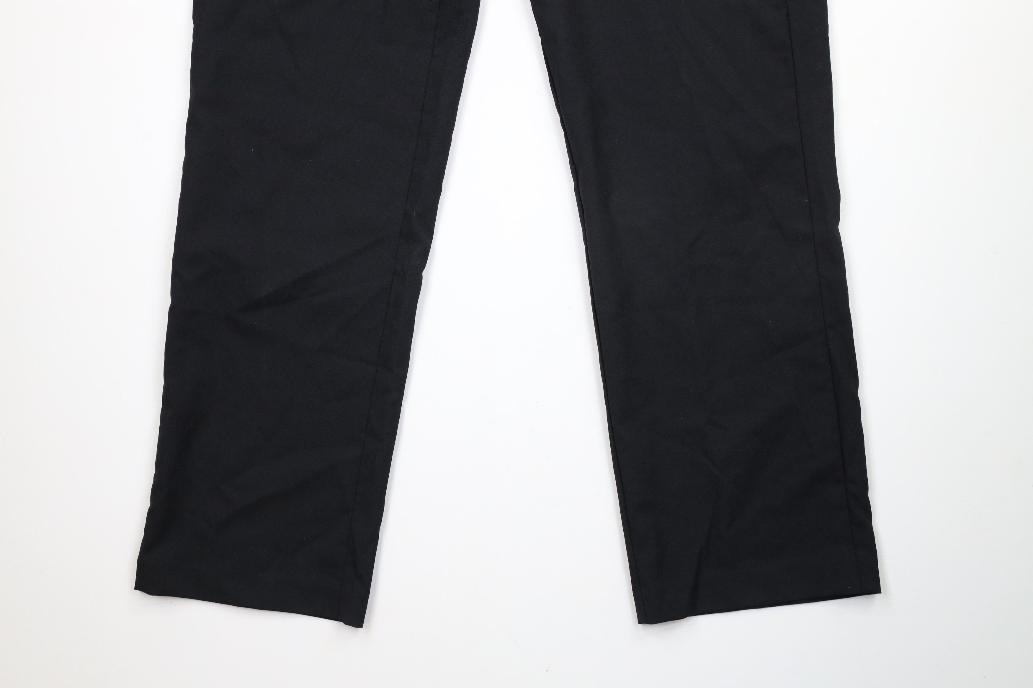 Gap × Vintage Vintage Y2K Gap Wool Stretch Wide Leg Chino Pants Black Size US 36 / EU 52 - 4 Thumbnail