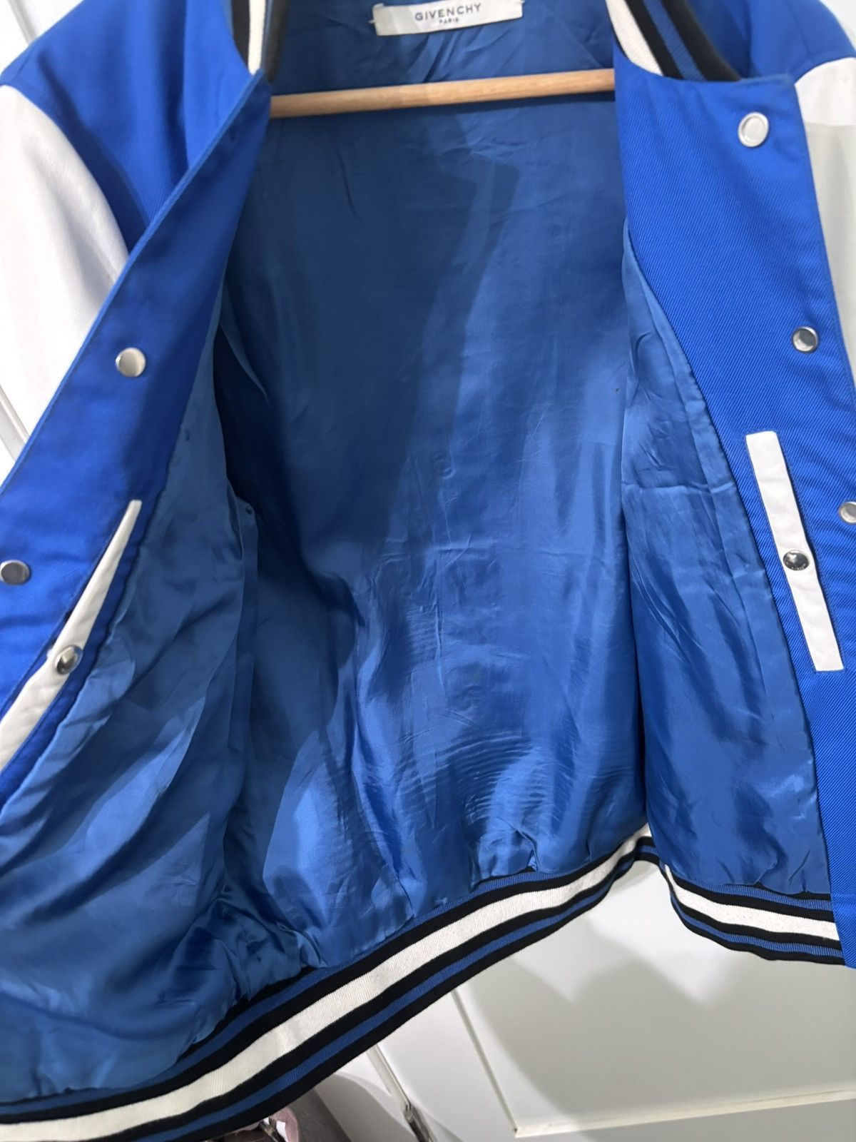 Givenchy Riccardo Tisci era 2017 chenille calfskin teddy varsity Size US S / EU 44-46 / 1 - 8 Thumbnail
