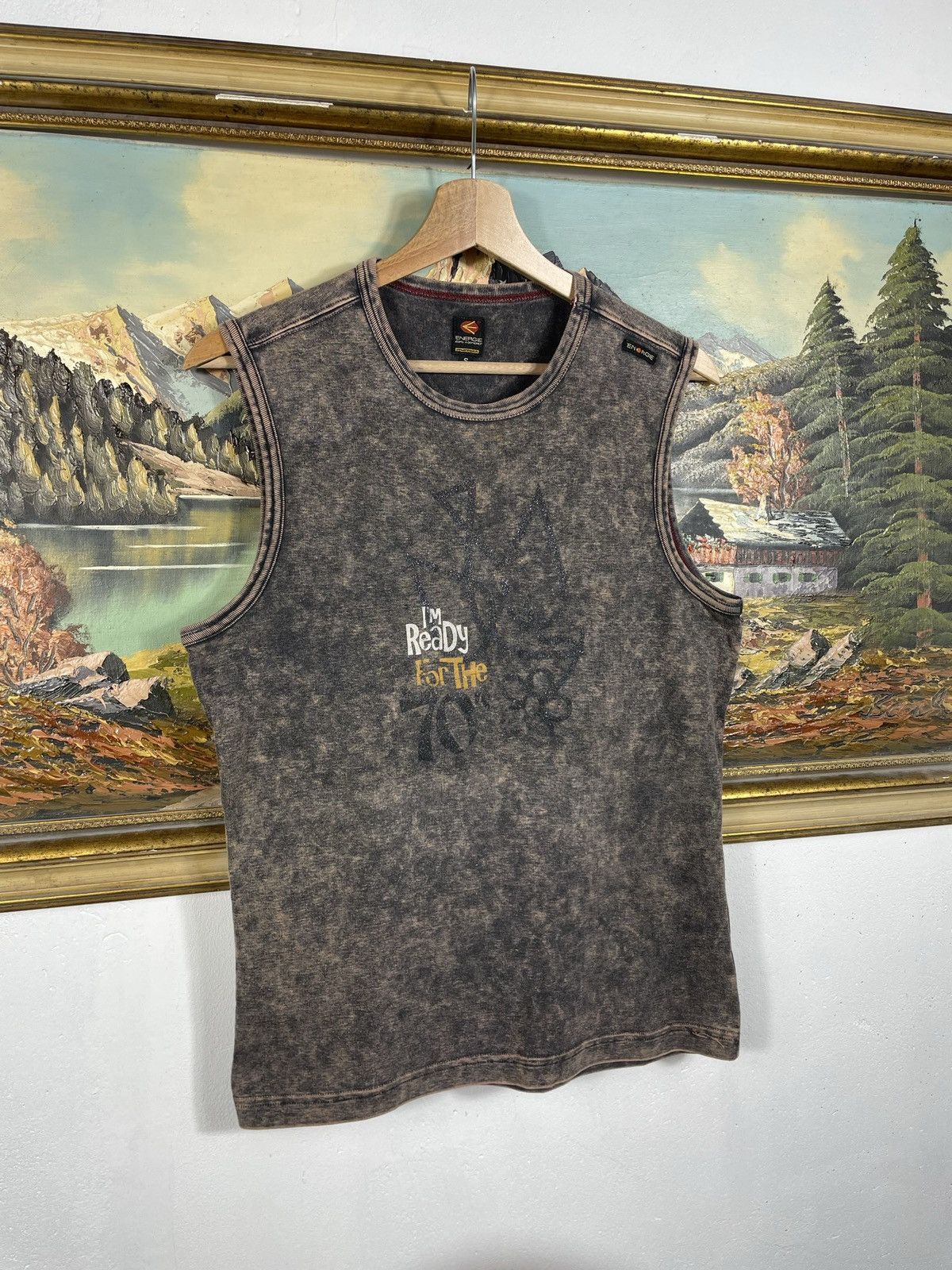 Energie × If Six Was Nine Energie Vintage Y2k Tank Top Avant Garde Affliction Cyber Size US S / EU 44-46 / 1 - 3 Thumbnail