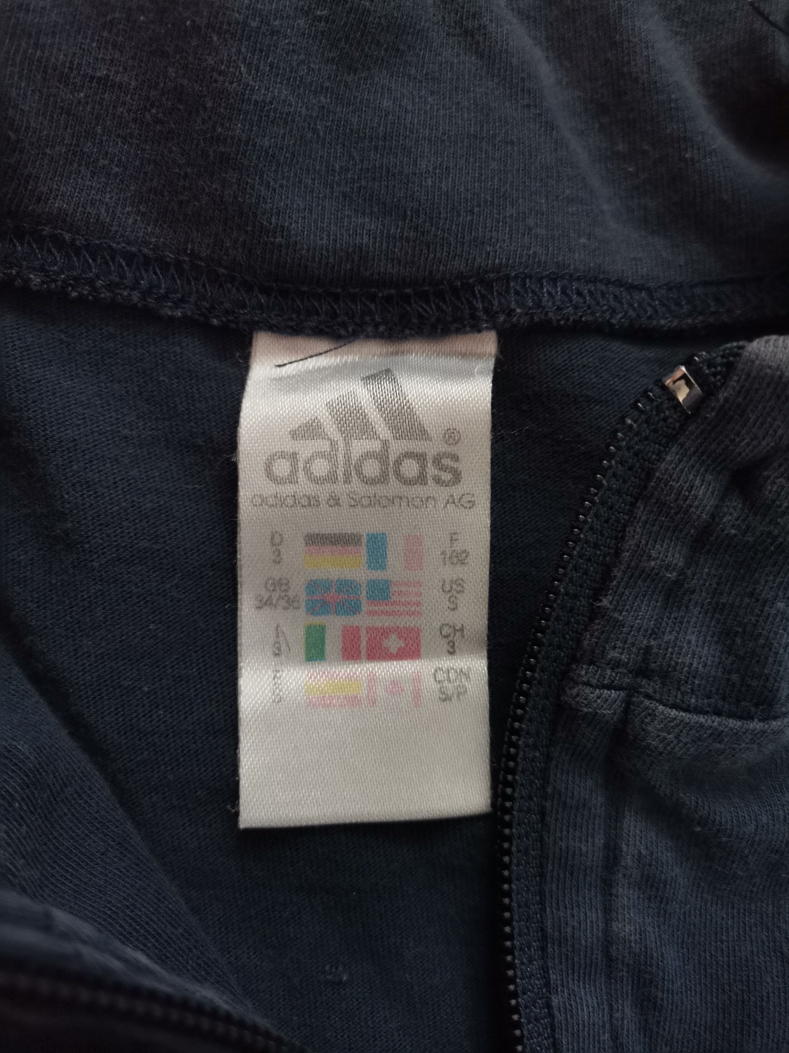 Adidas Vintage Adidas Quarter Zip T-Shirt Size US S / EU 44-46 / 1 - 3 Thumbnail
