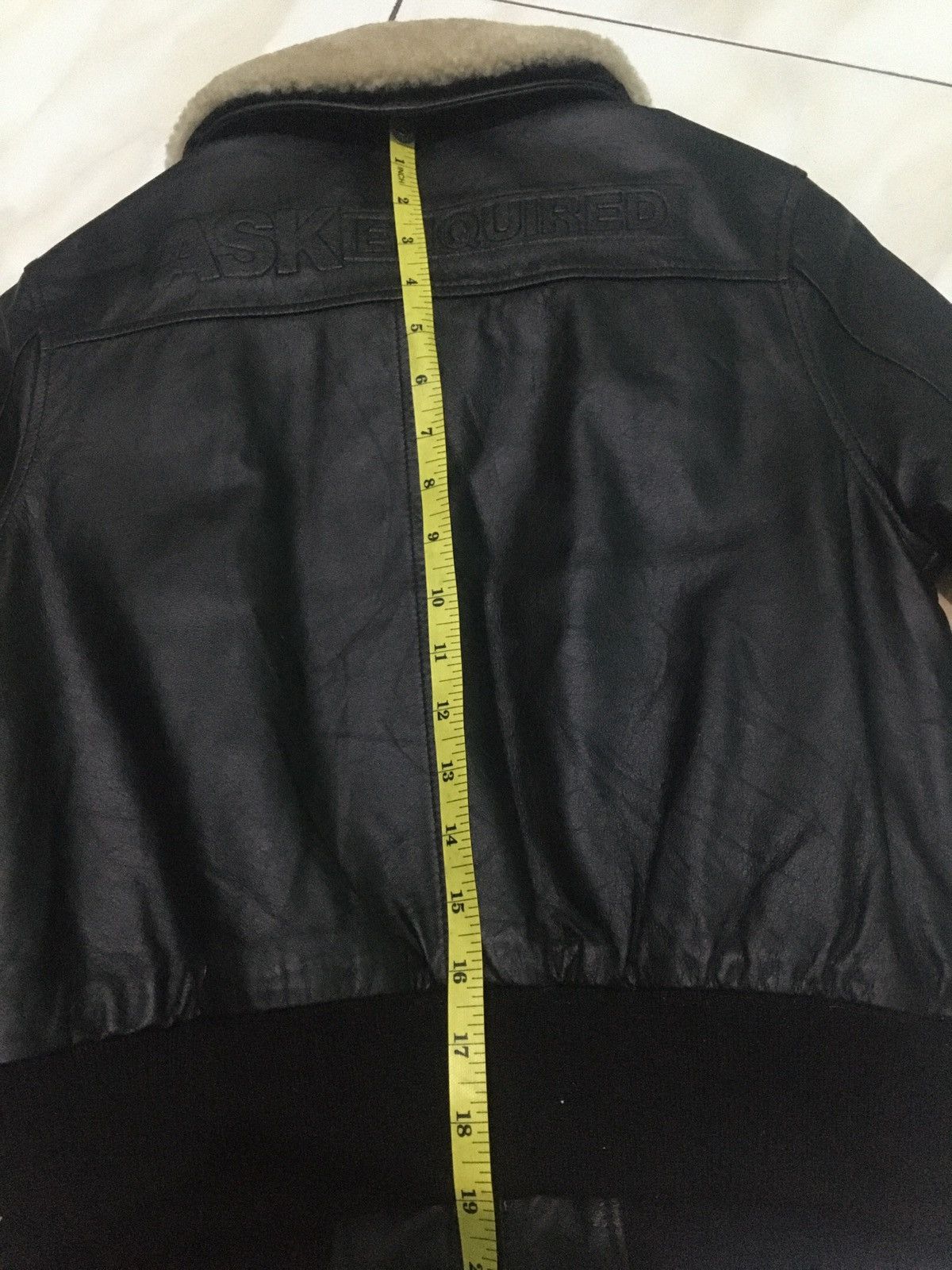 Genuine Leather × Le Grande Bleu (L.G.B.) ASK ENQUIRED cow skin jacket punk sherpa Size XS / US 0-2 / IT 36-38 - 8 Thumbnail