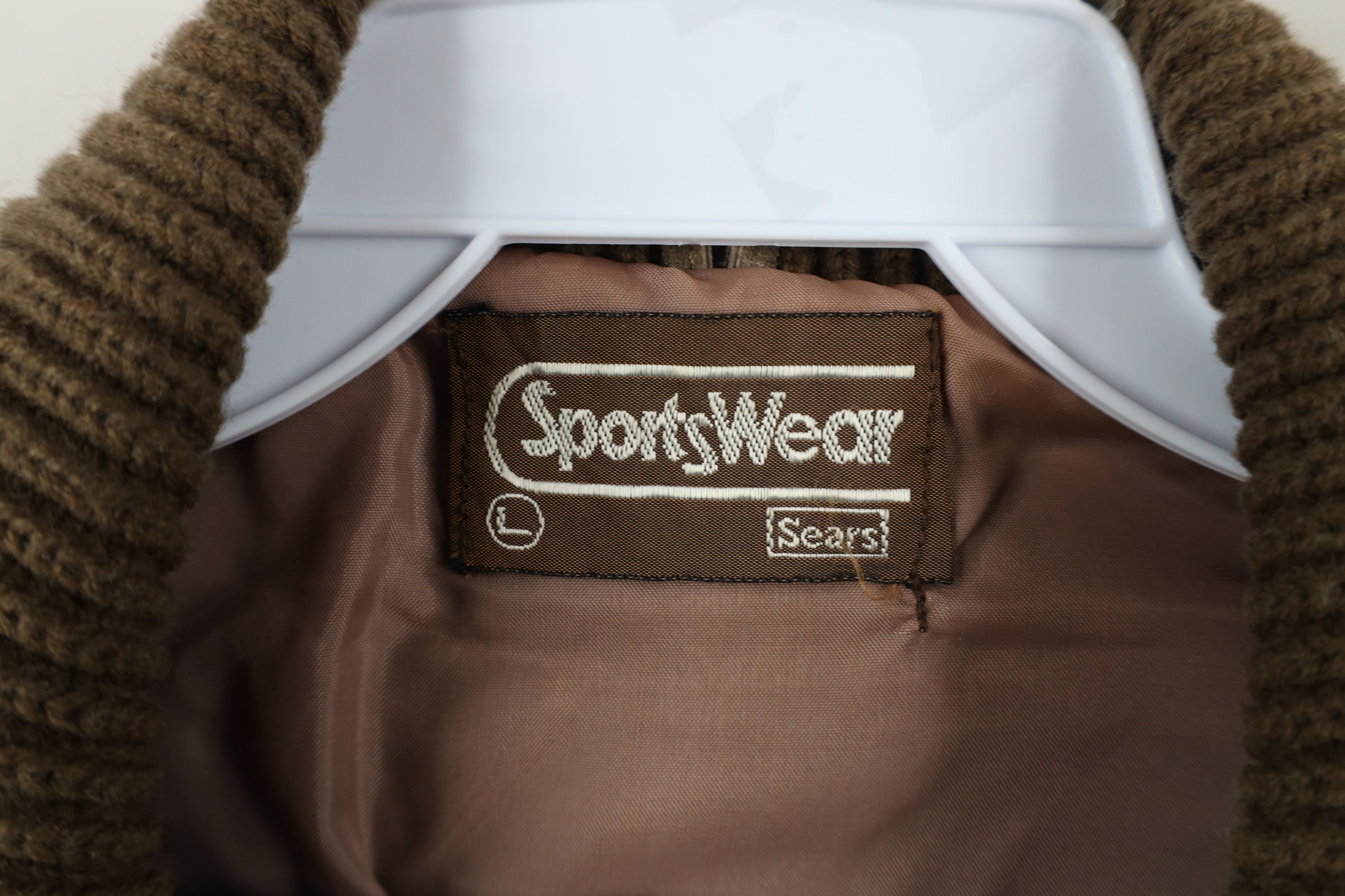 Vintage Vintage 70s Streetwear Leather Knit Sweater Jacket Swacket Size US L / EU 52-54 / 3 - 4 Thumbnail