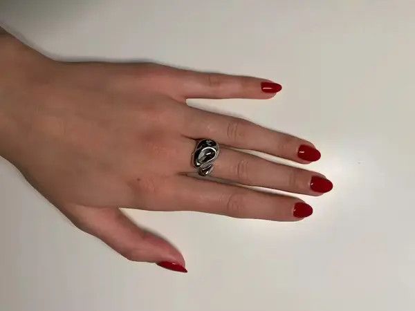 Japanese Brand Irregular Adjustable Ring Size ONE SIZE - 4 Thumbnail