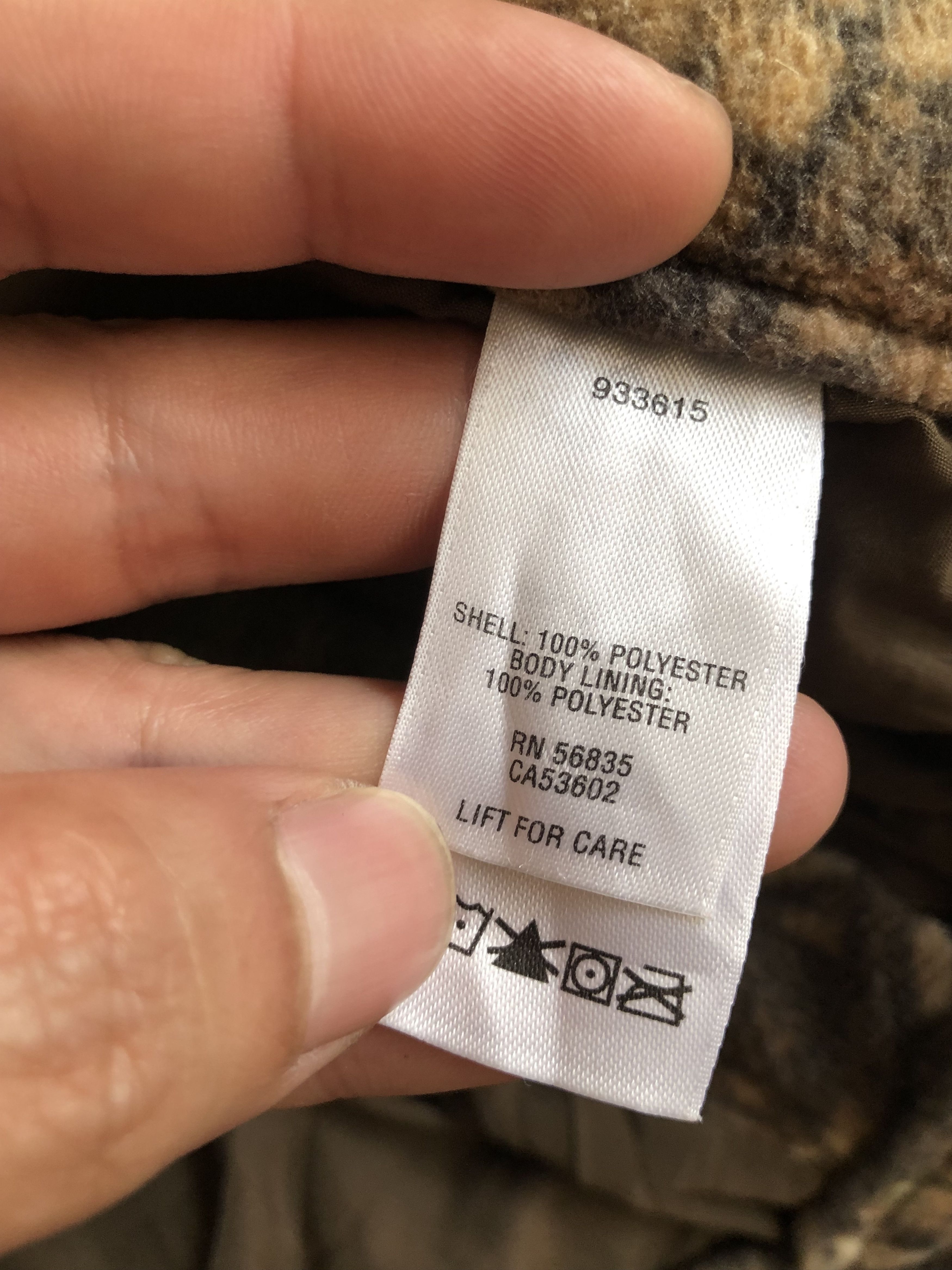 Cabelas × Realtree CABELA’S REAL TREE HUNTING FLEECE CARGO PANTS Size US 35 - 16 Thumbnail